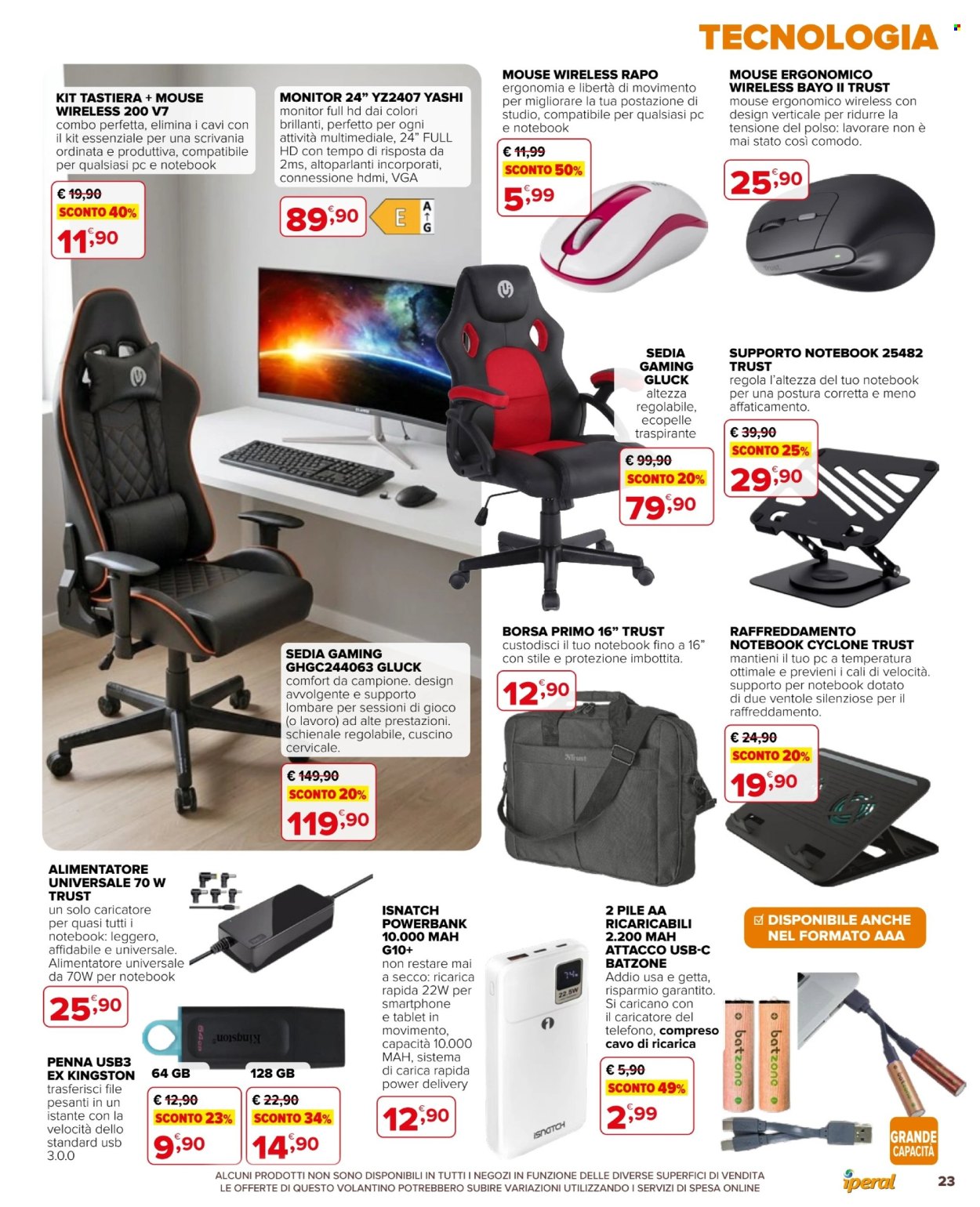 Volantino Iperal - 15/7/2026 - 29/9/2026. Pagina 23