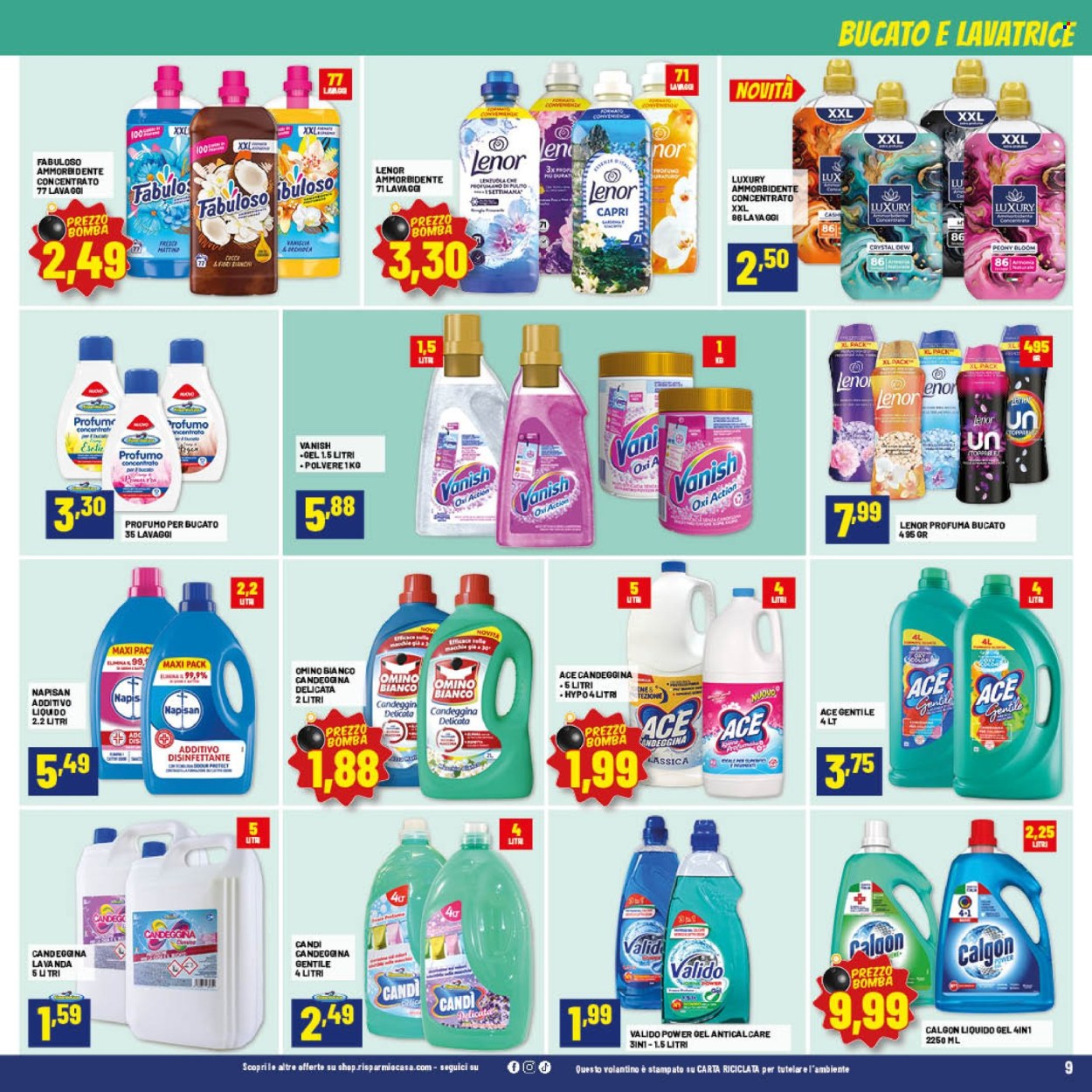 Volantino Risparmio Casa - 16/7/2026 - 9/8/2026. Pagina 9