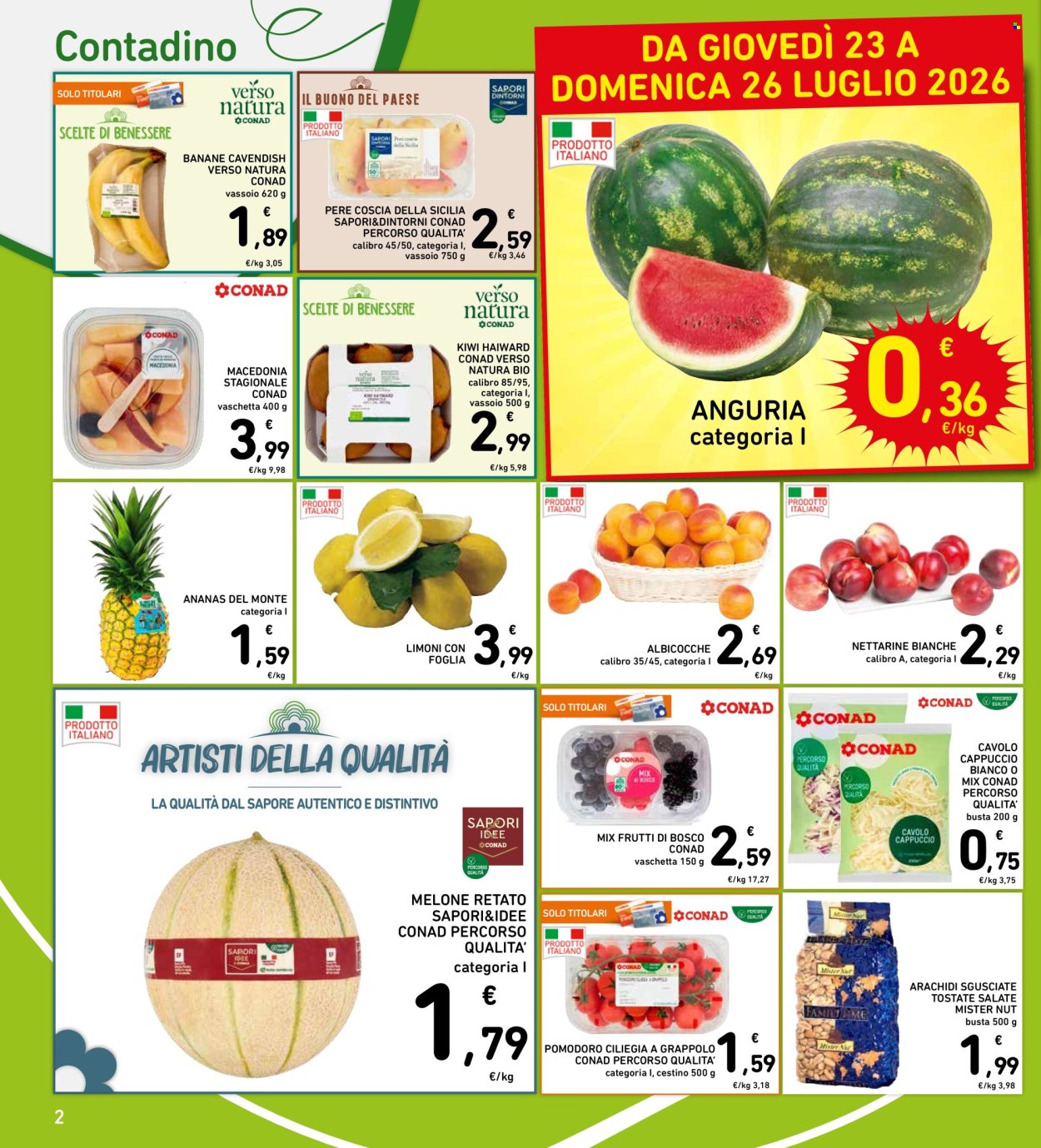 Volantino Spazio Conad - 20/7/2026 - 29/7/2026. Pagina 2