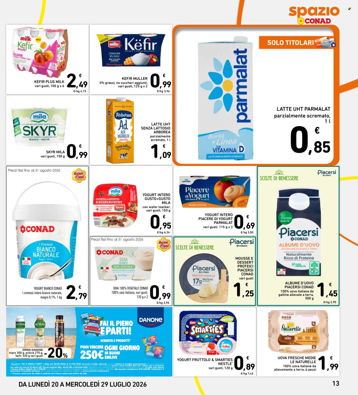 Volantino Spazio Conad - 20/7/2026 - 29/7/2026. Pagina 13