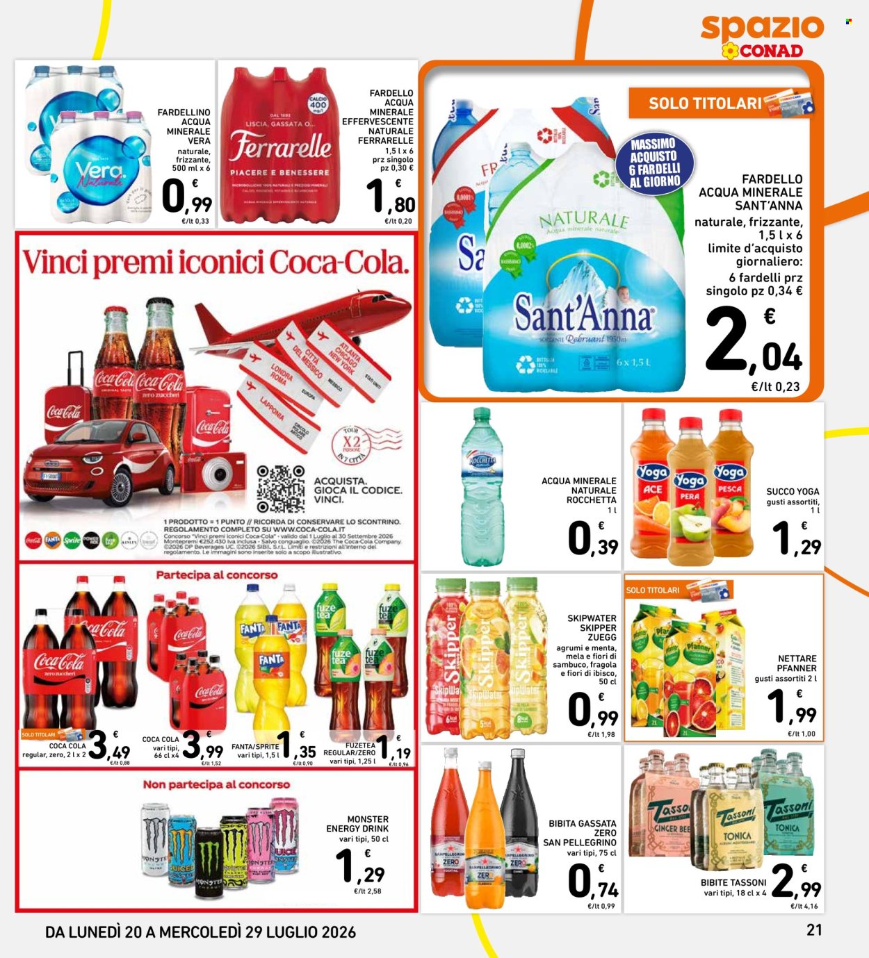 Volantino Spazio Conad - 20/7/2026 - 29/7/2026. Pagina 21