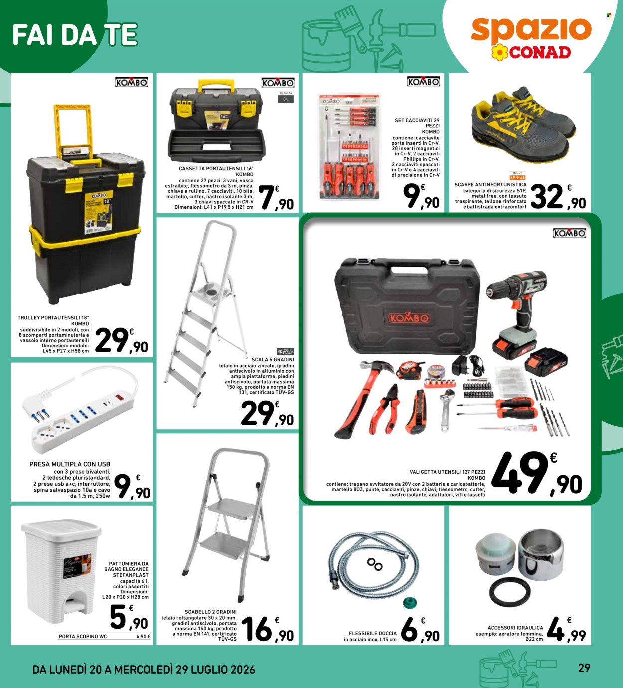 Volantino Spazio Conad - 20/7/2026 - 29/7/2026. Pagina 29