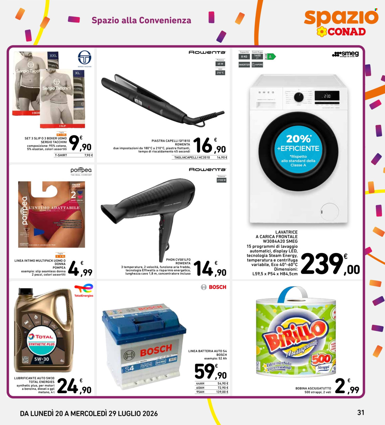 Volantino Spazio Conad - 20/7/2026 - 29/7/2026. Pagina 31