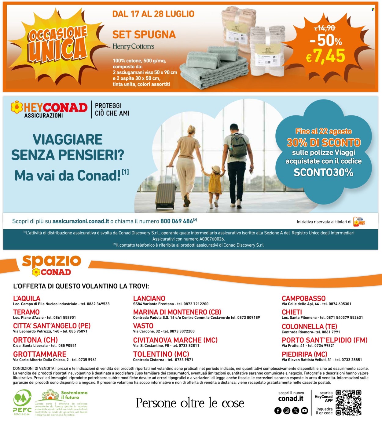 Volantino Spazio Conad - 20/7/2026 - 29/7/2026. Pagina 32