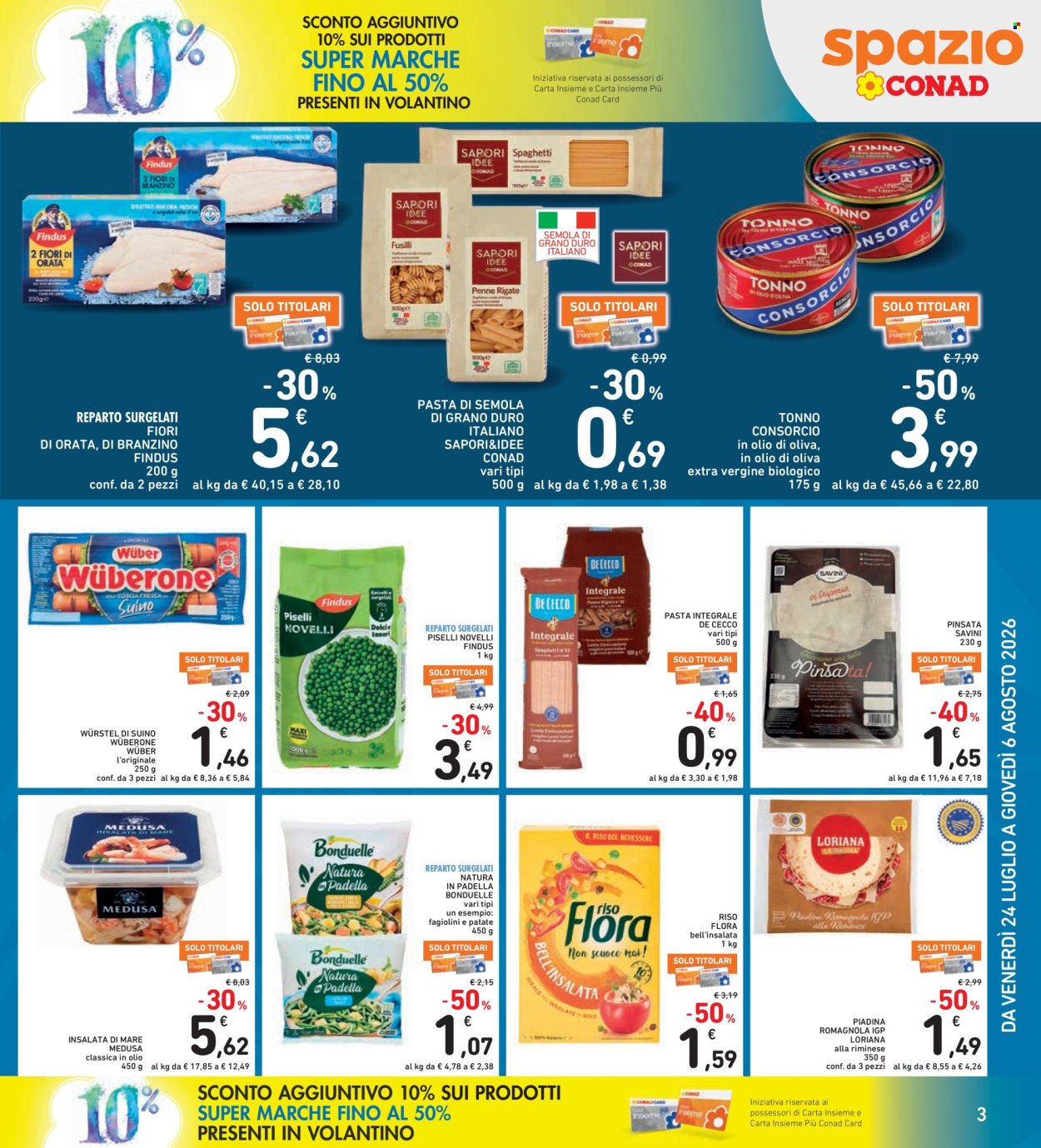 Volantino Spazio Conad - 24/7/2026 - 6/8/2026. Pagina 3