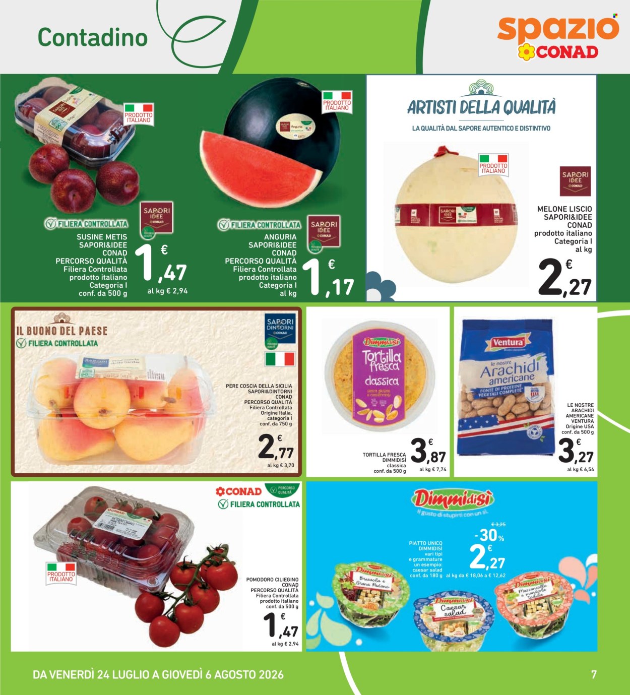 Volantino Spazio Conad - 24/7/2026 - 6/8/2026. Pagina 7