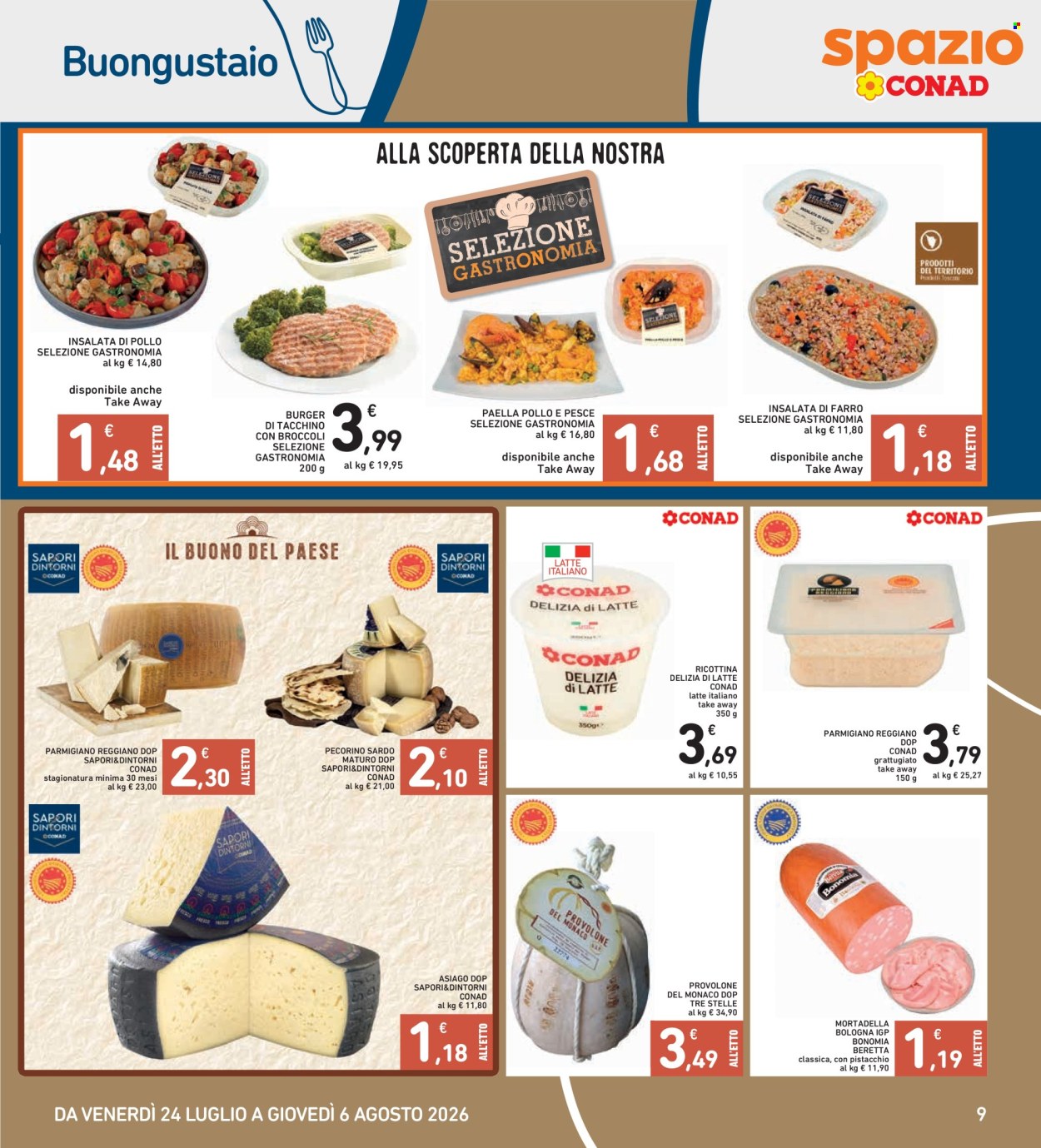 Volantino Spazio Conad - 24/7/2026 - 6/8/2026. Pagina 9