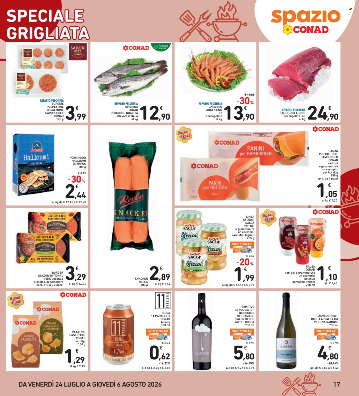 Volantino Spazio Conad - 24/7/2026 - 6/8/2026. Pagina 17