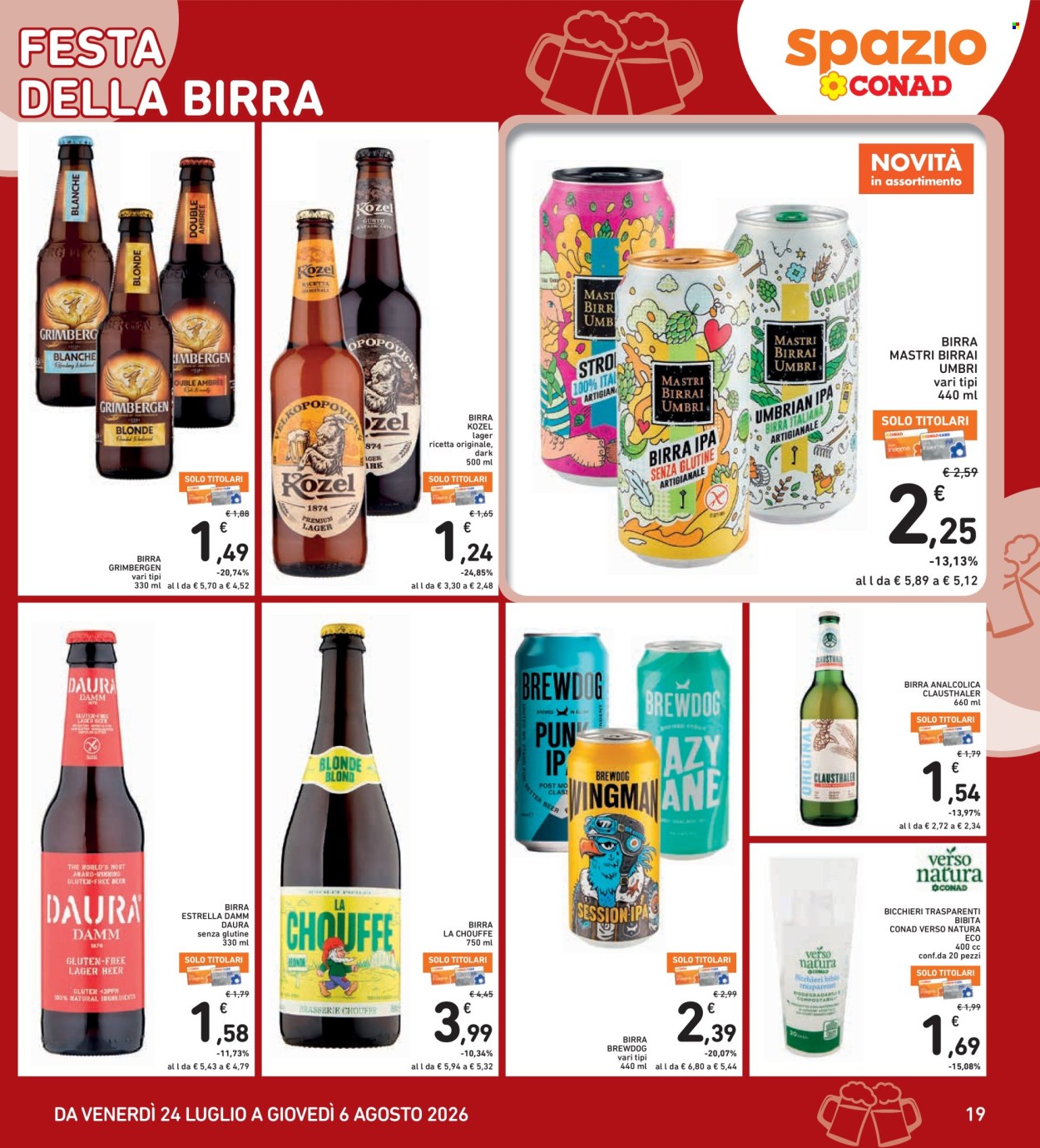 Volantino Spazio Conad - 24/7/2026 - 6/8/2026. Pagina 19