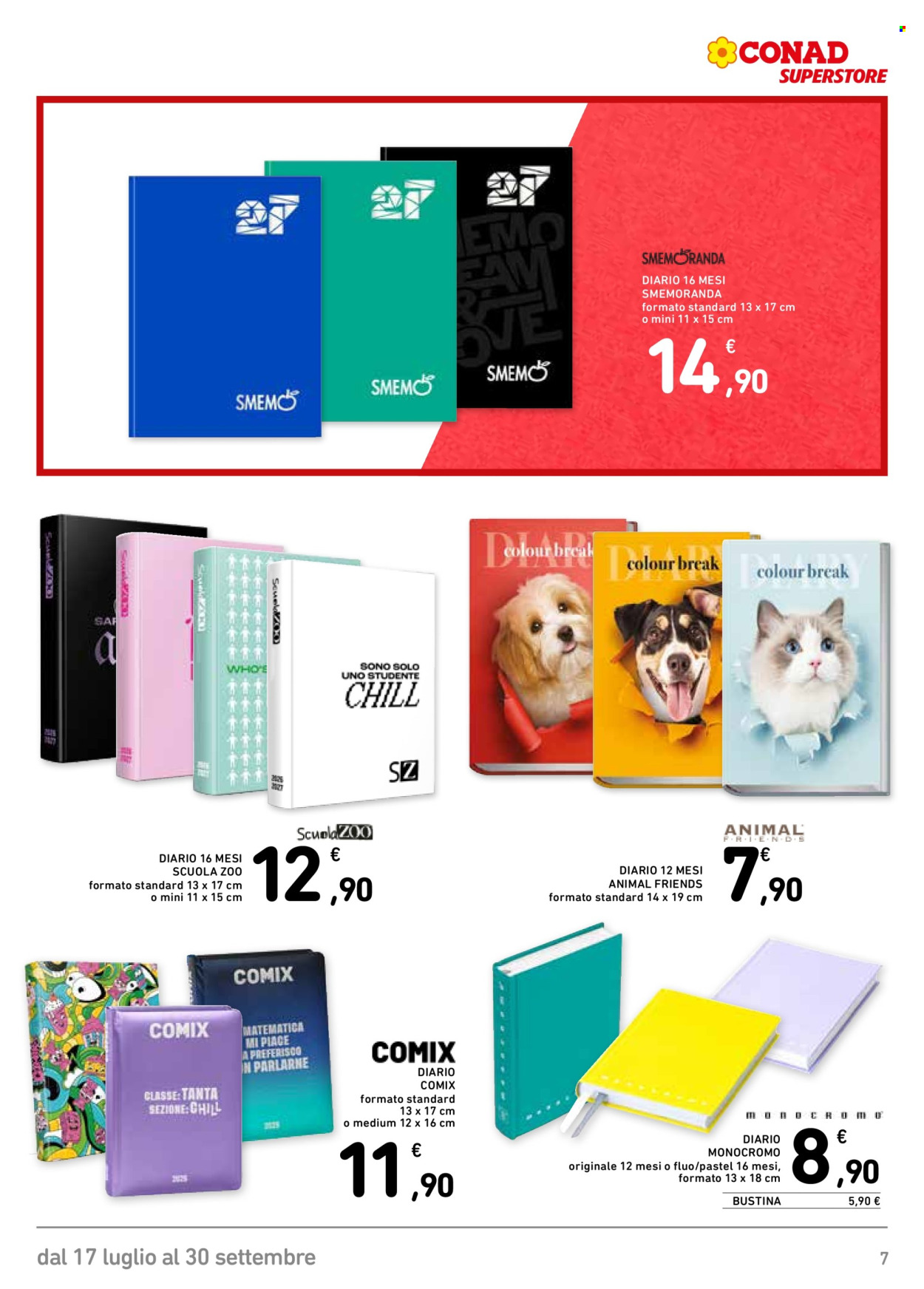 Volantino Conad Superstore - 17/7/2026 - 30/9/2026. Pagina 7