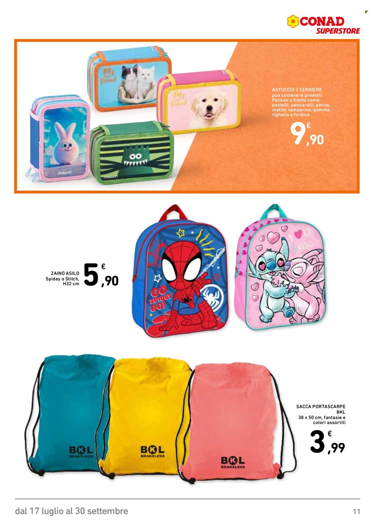 Volantino Conad Superstore - 17/7/2026 - 30/9/2026. Pagina 11