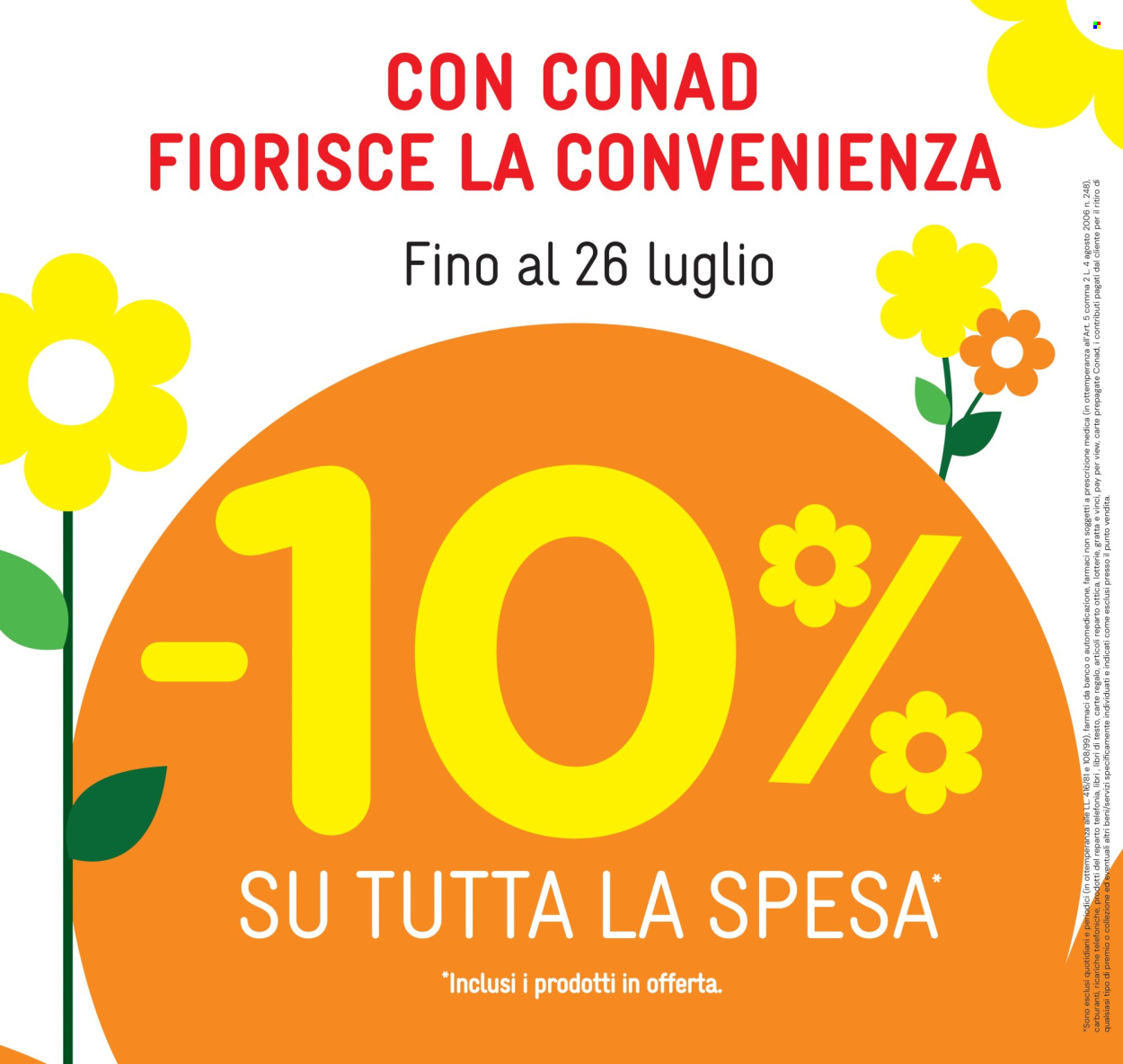 Volantino Conad - 22/7/2026 - 26/7/2026. Pagina 3
