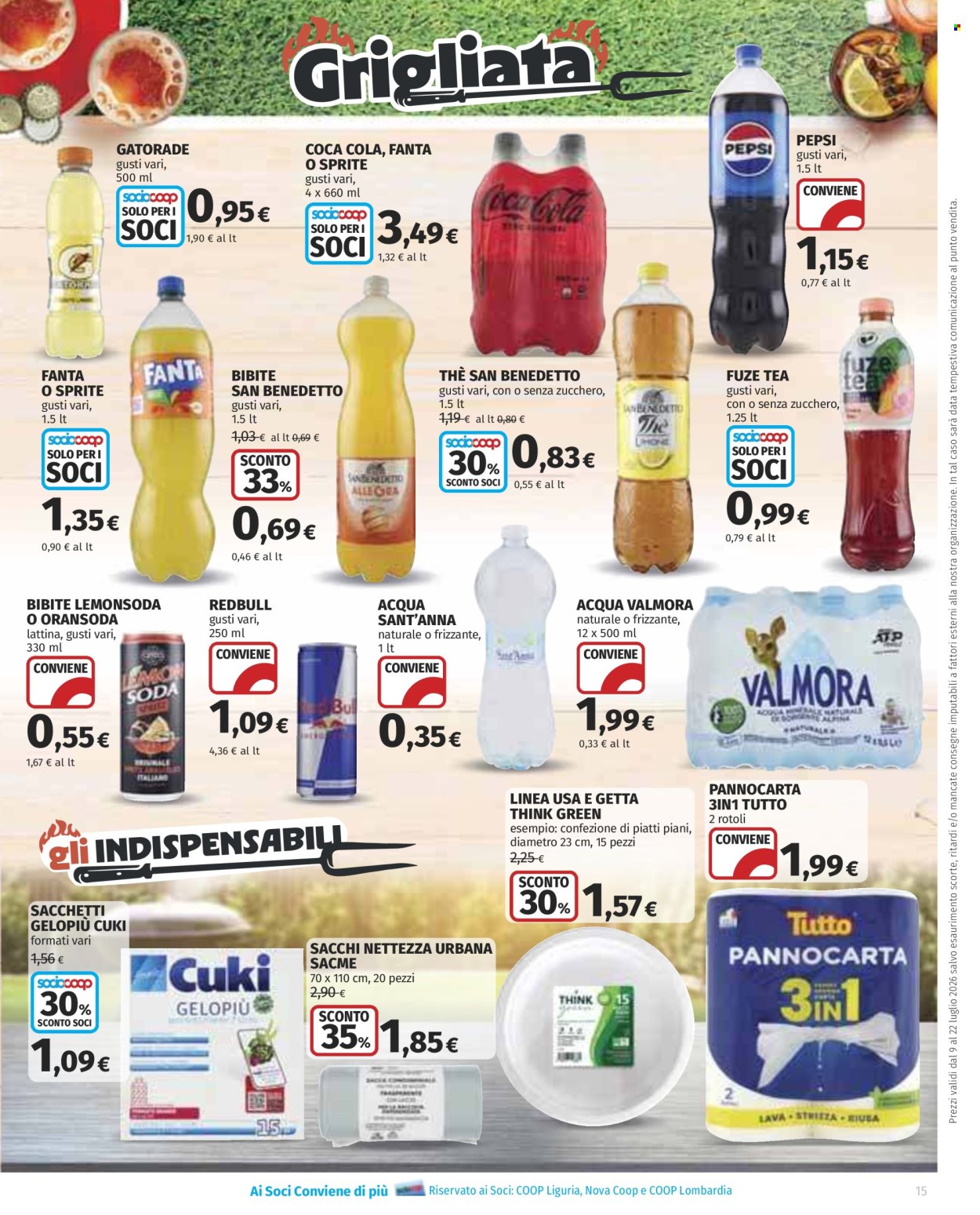 Volantino Coop - 9/7/2026 - 22/7/2026. Pagina 15