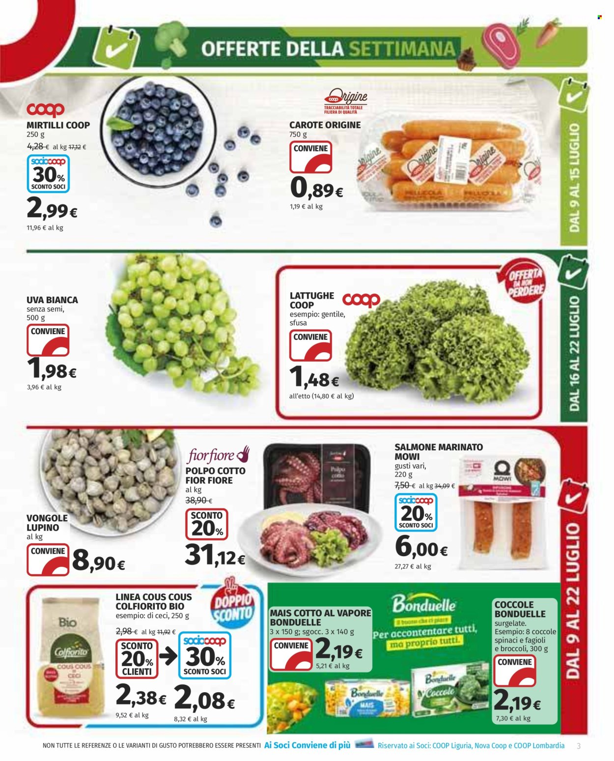 Volantino Coop - 9/7/2026 - 22/7/2026. Pagina 3