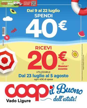 Volantino Coop - 9/7/2026 - 22/7/2026.