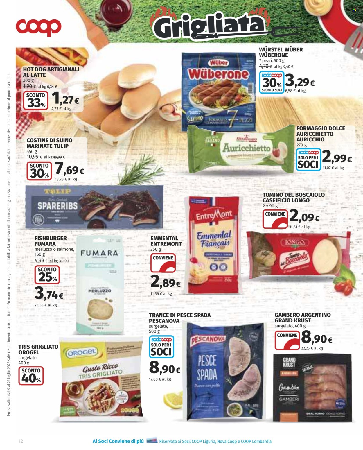 Volantino Coop - 9/7/2026 - 22/7/2026. Pagina 12