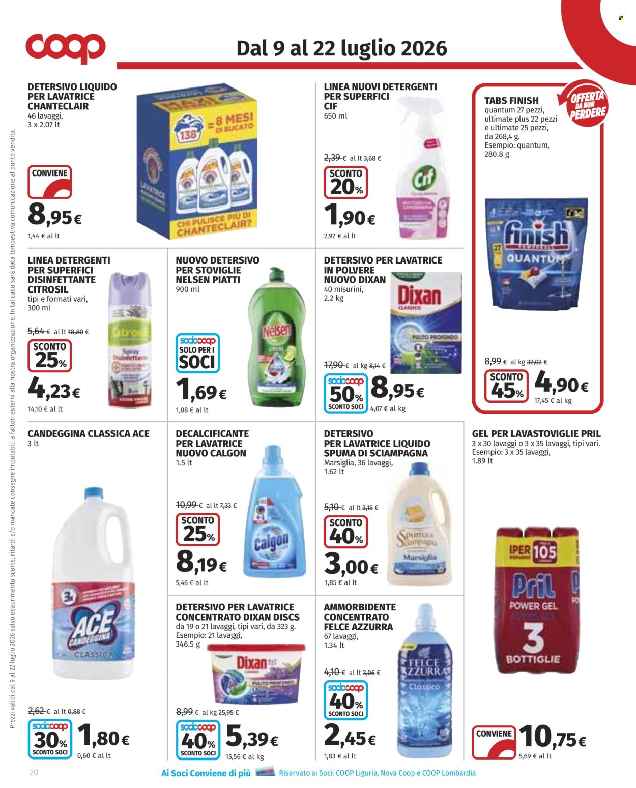 Volantino Coop - 9/7/2026 - 22/7/2026. Pagina 20