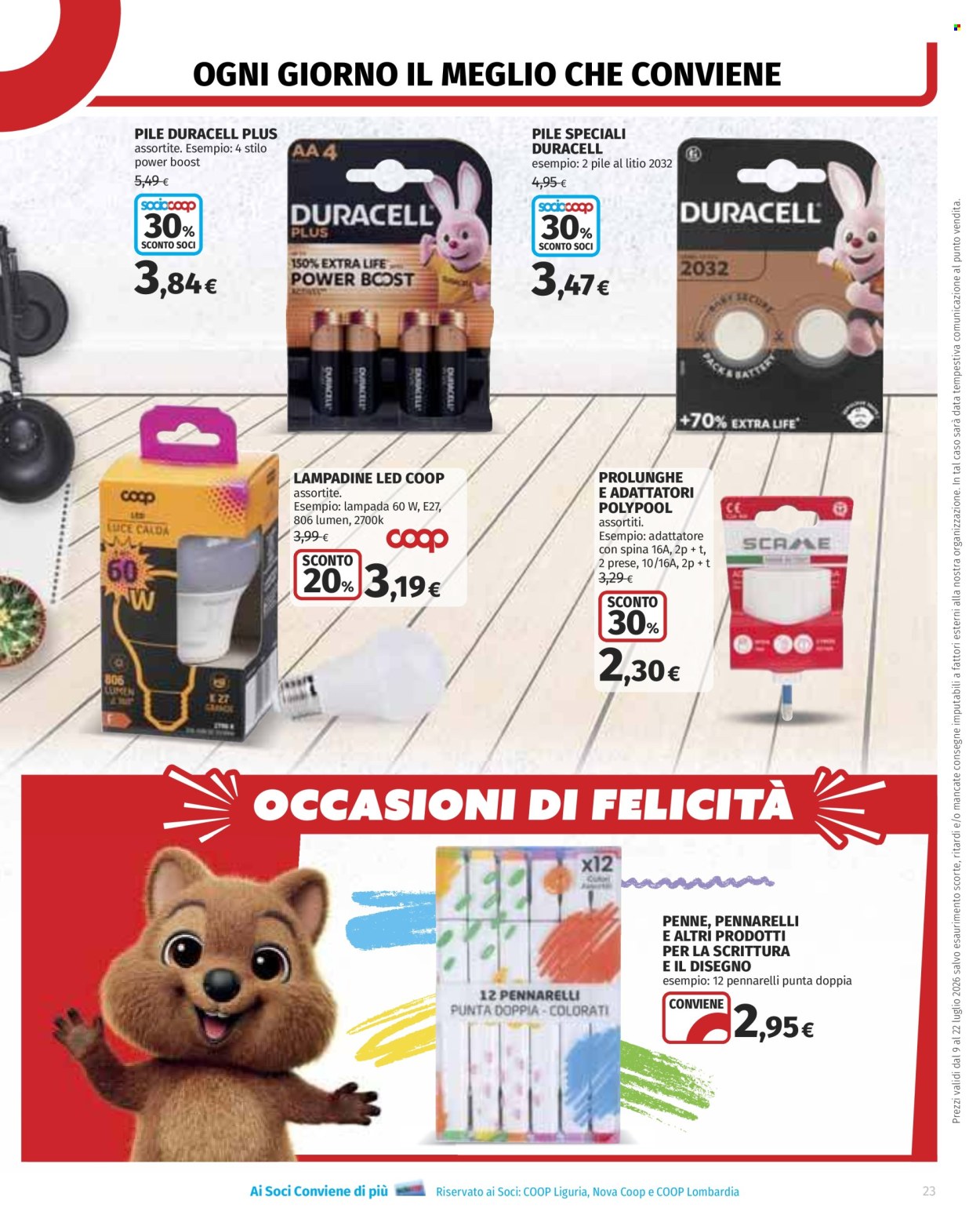 Volantino Coop - 9/7/2026 - 22/7/2026. Pagina 23