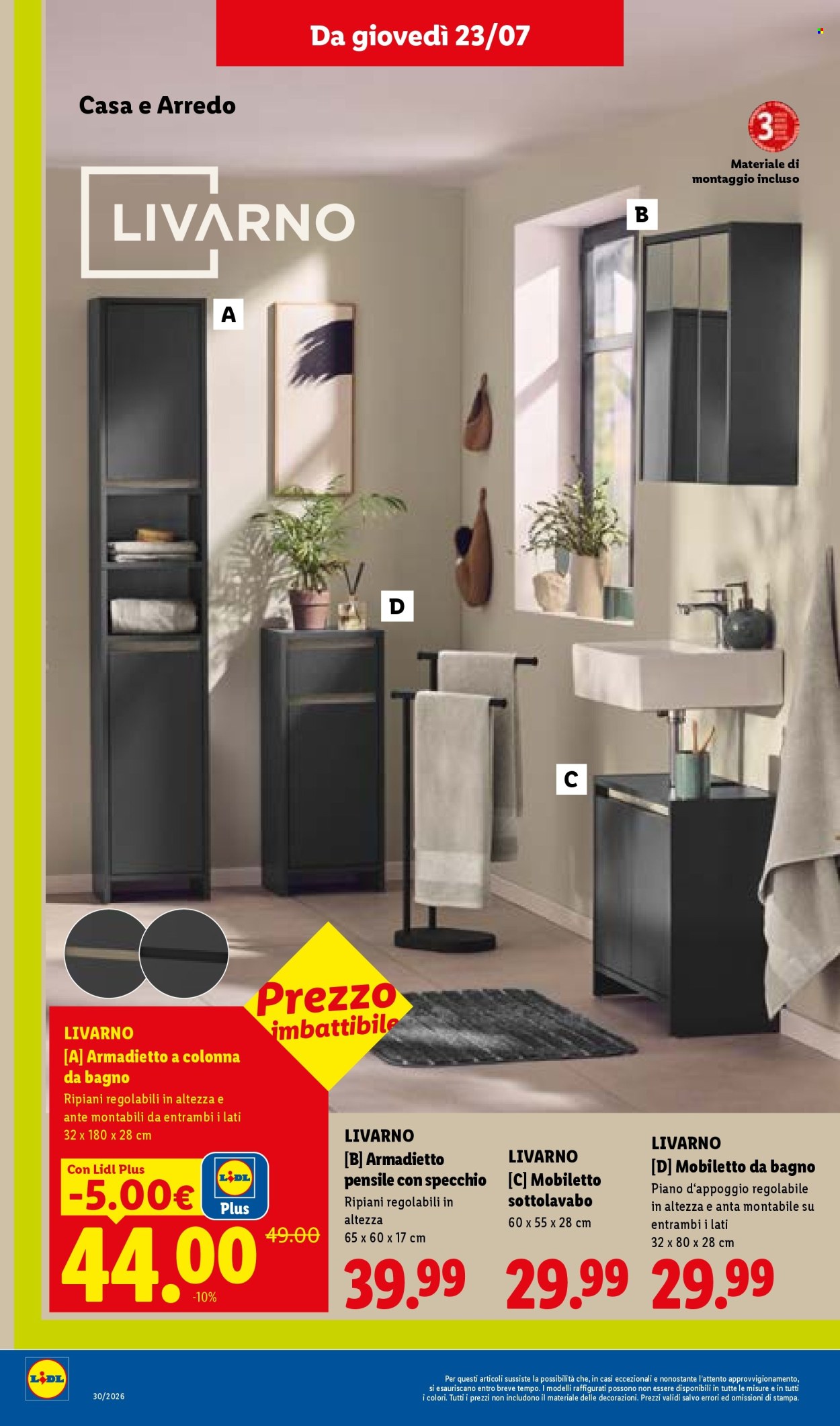 Volantino Lidl - 23/7/2026 - 29/7/2026. Pagina 24
