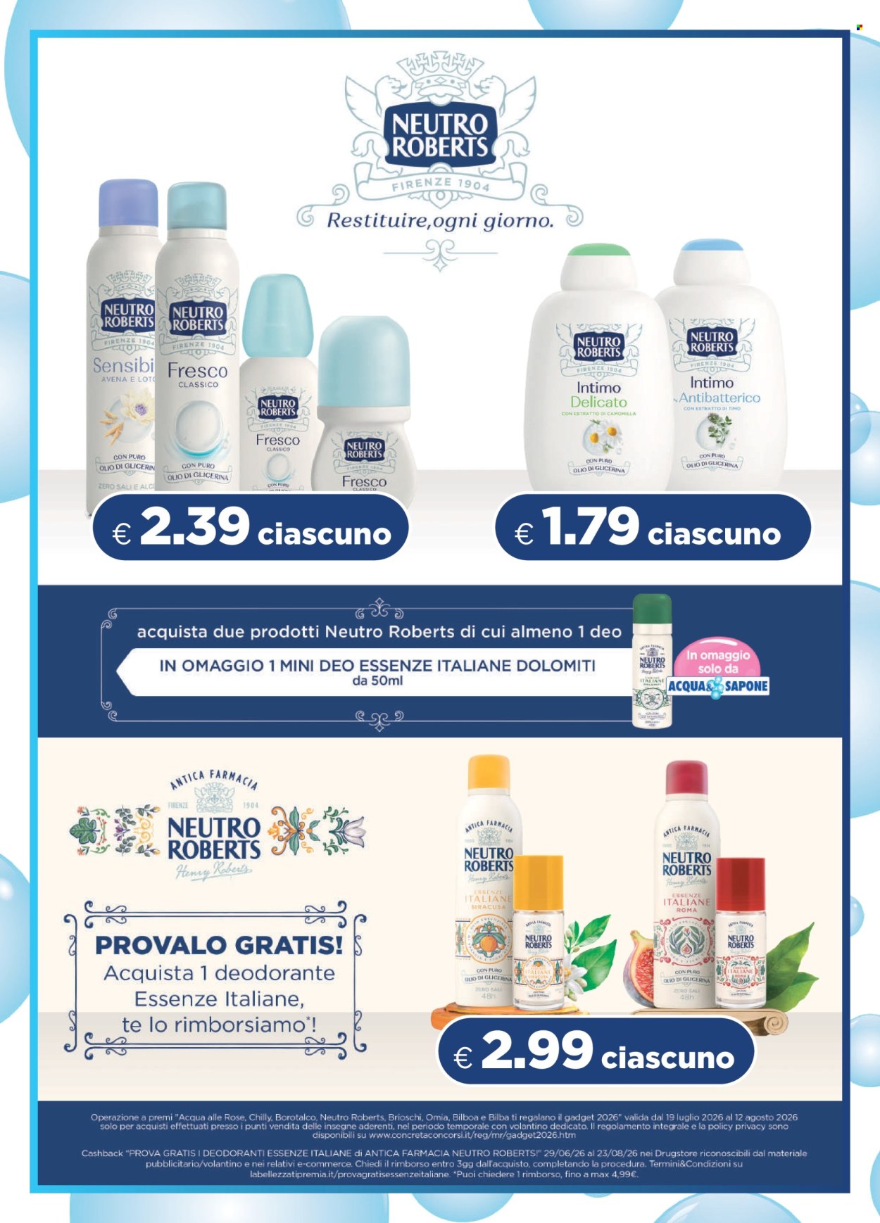Volantino Acqua & Sapone - 19/7/2026 - 8/8/2026. Pagina 10