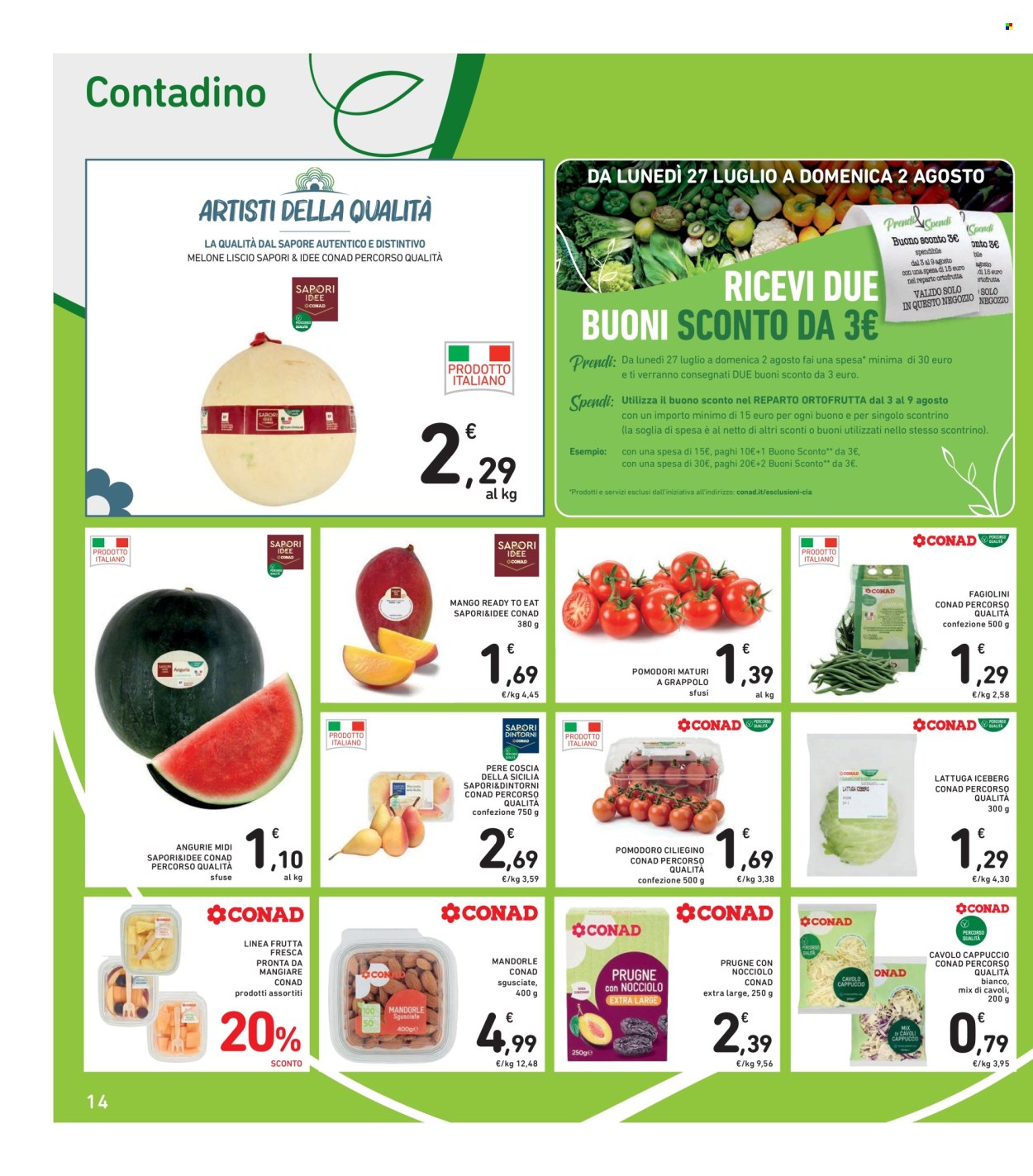 Volantino Spazio Conad - 23/7/2026 - 5/8/2026. Pagina 14