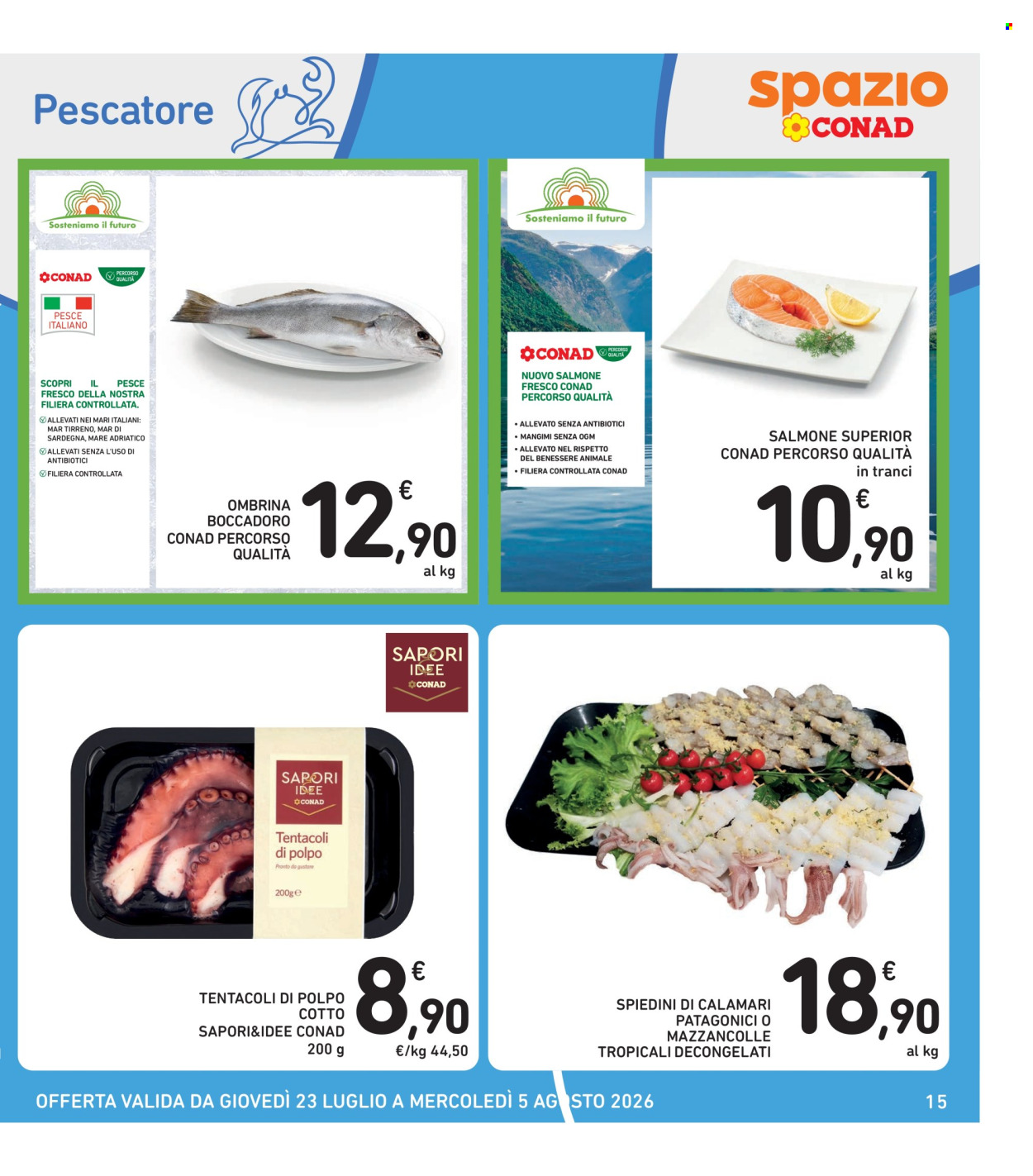 Volantino Spazio Conad - 23/7/2026 - 5/8/2026. Pagina 15
