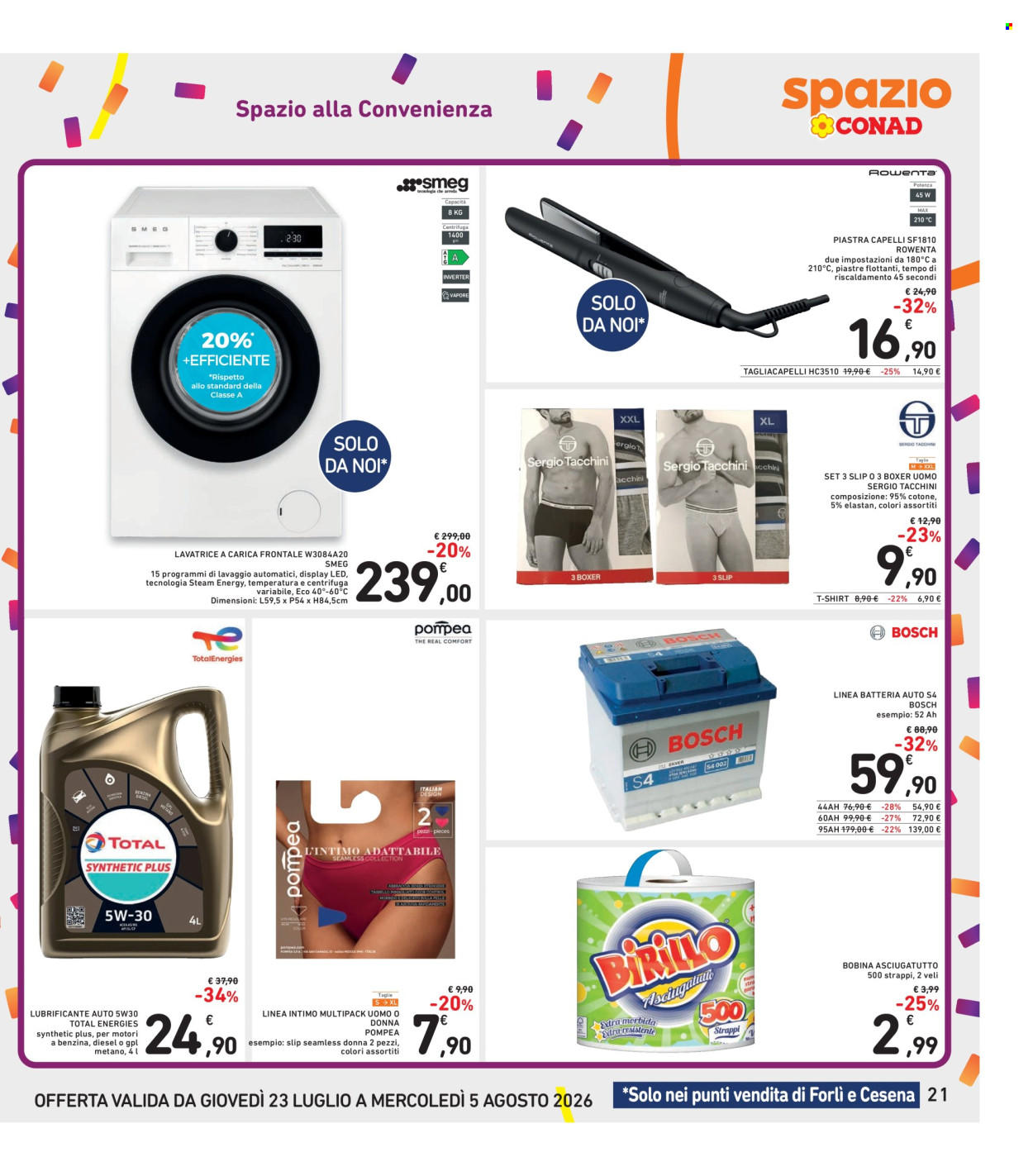 Volantino Spazio Conad - 23/7/2026 - 5/8/2026. Pagina 21