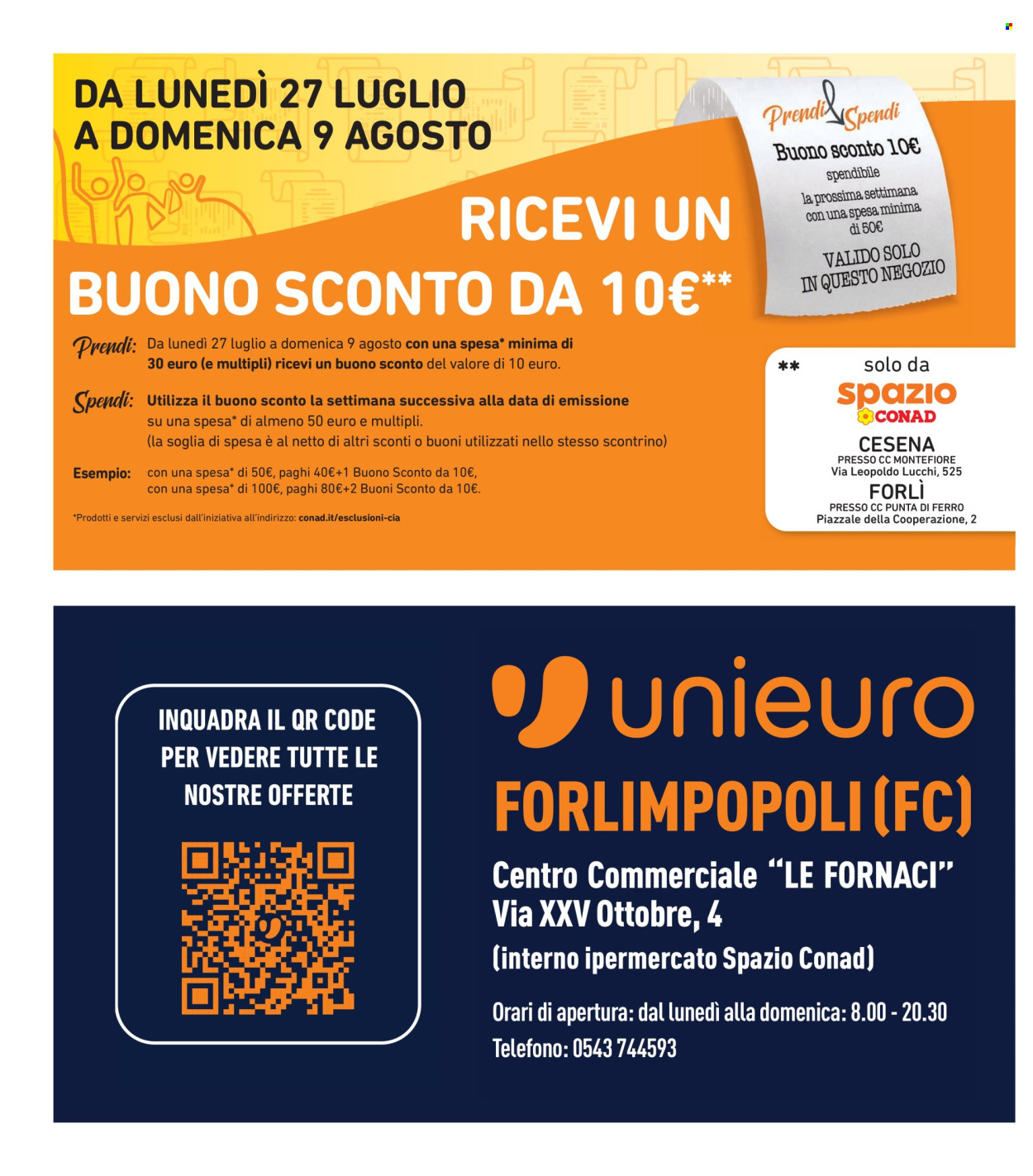 Volantino Spazio Conad - 23/7/2026 - 5/8/2026. Pagina 26
