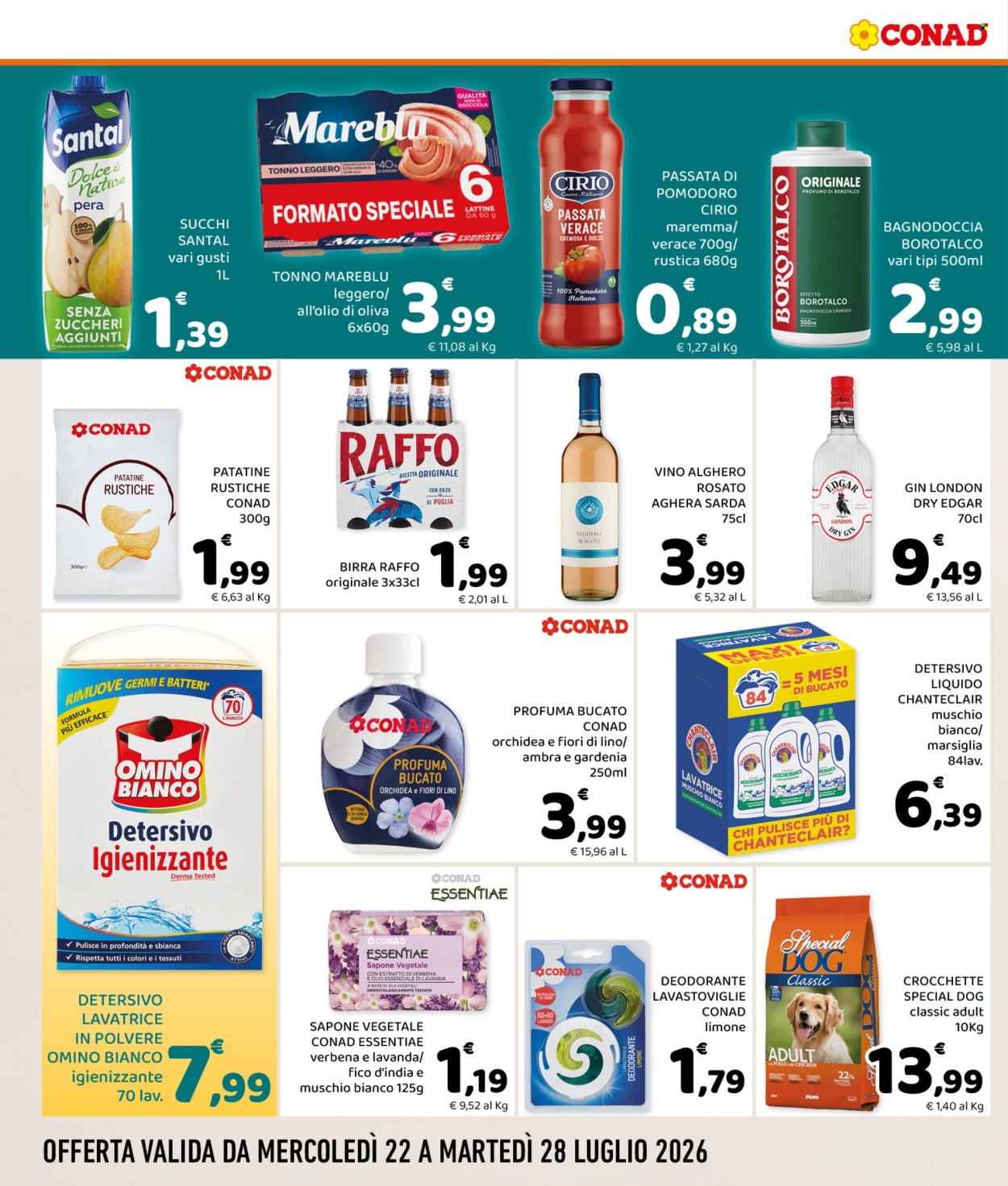 Volantino Conad - 22/7/2026 - 28/7/2026. Pagina 4