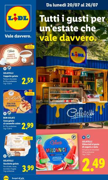 Volantino Lidl - 20/7/2026 - 26/7/2026.