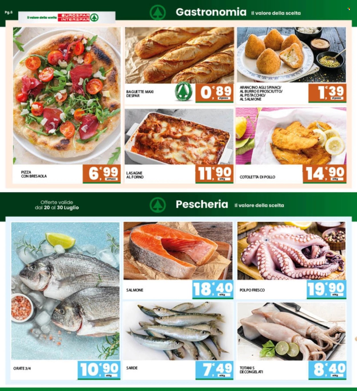 Volantino Eurospar - 20/7/2026 - 30/7/2026. Pagina 6