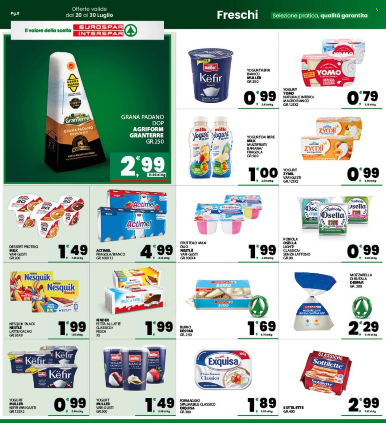 Volantino Eurospar - 20/7/2026 - 30/7/2026. Pagina 8