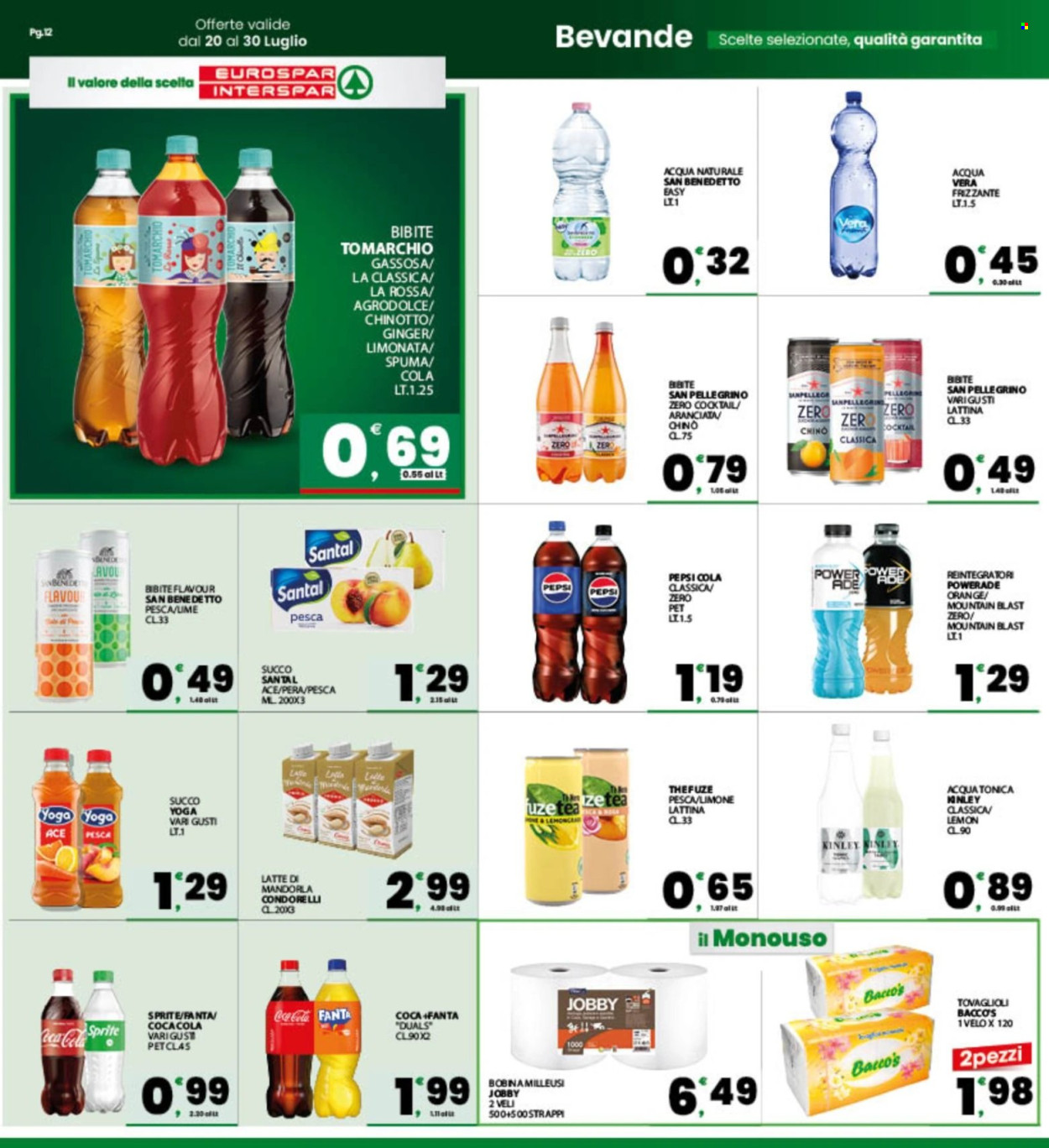 Volantino Eurospar - 20/7/2026 - 30/7/2026. Pagina 12