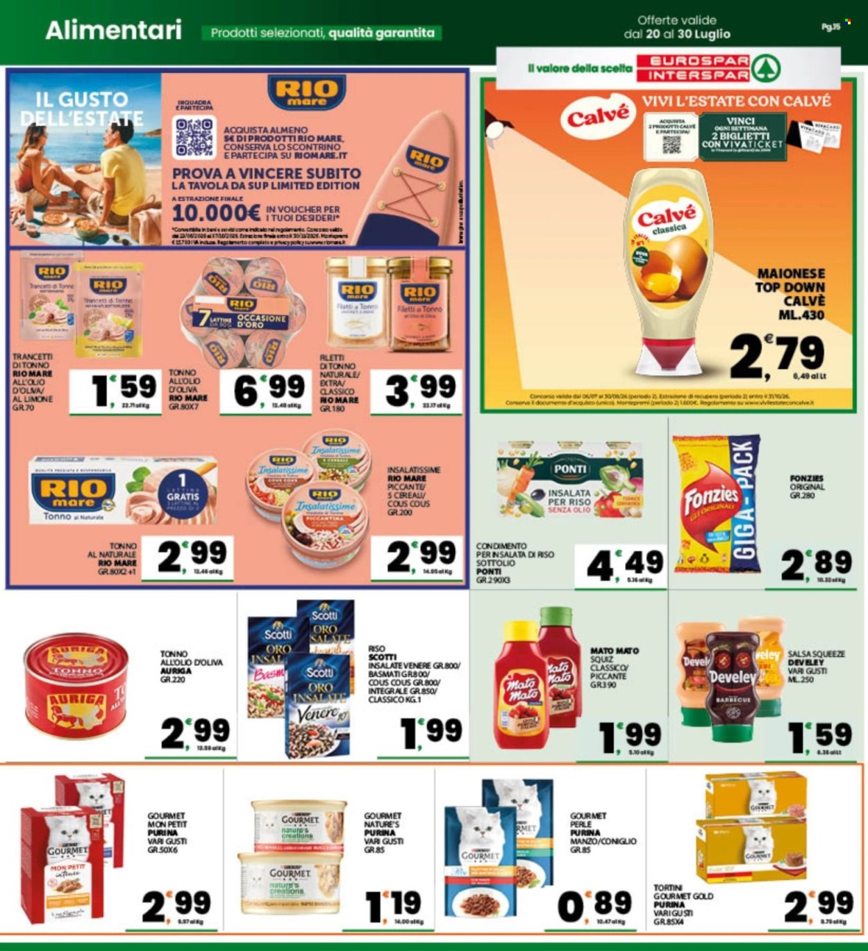 Volantino Eurospar - 20/7/2026 - 30/7/2026. Pagina 15