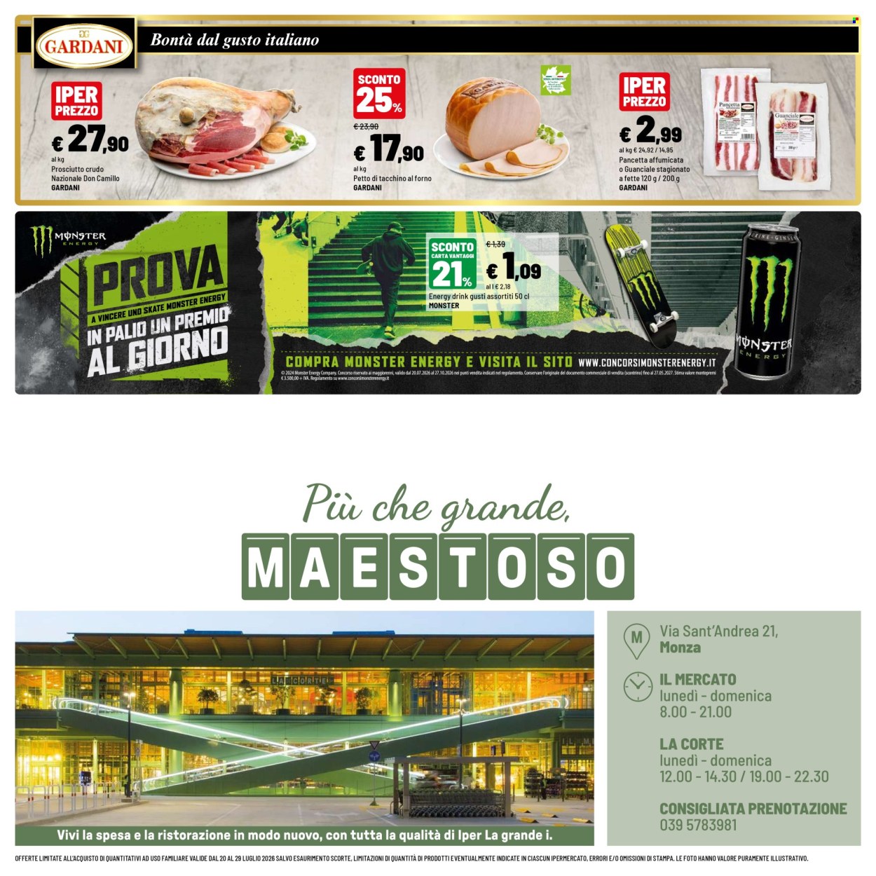 Volantino Iper, La grande i - 20/7/2026 - 29/7/2026. Pagina 16