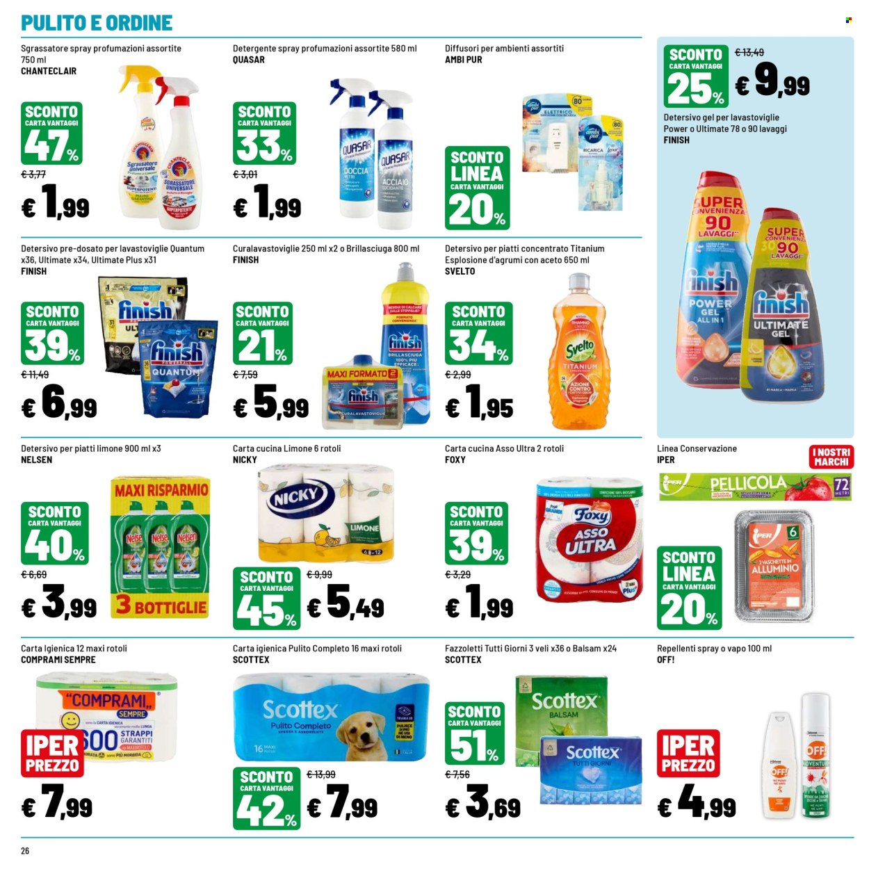 Volantino Iper, La grande i - 20/7/2026 - 2/8/2026. Pagina 26