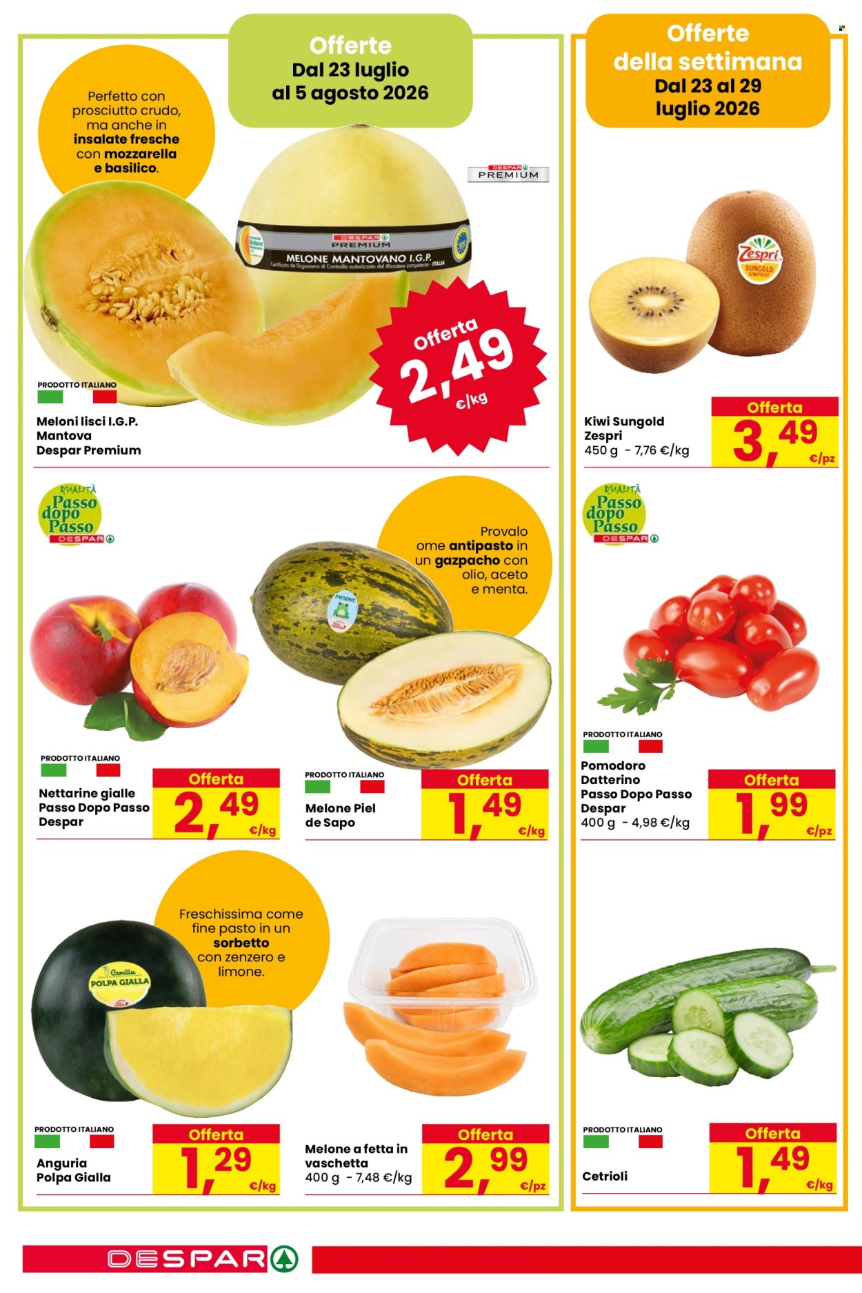 Volantino Despar - 23/7/2026 - 5/8/2026. Pagina 2