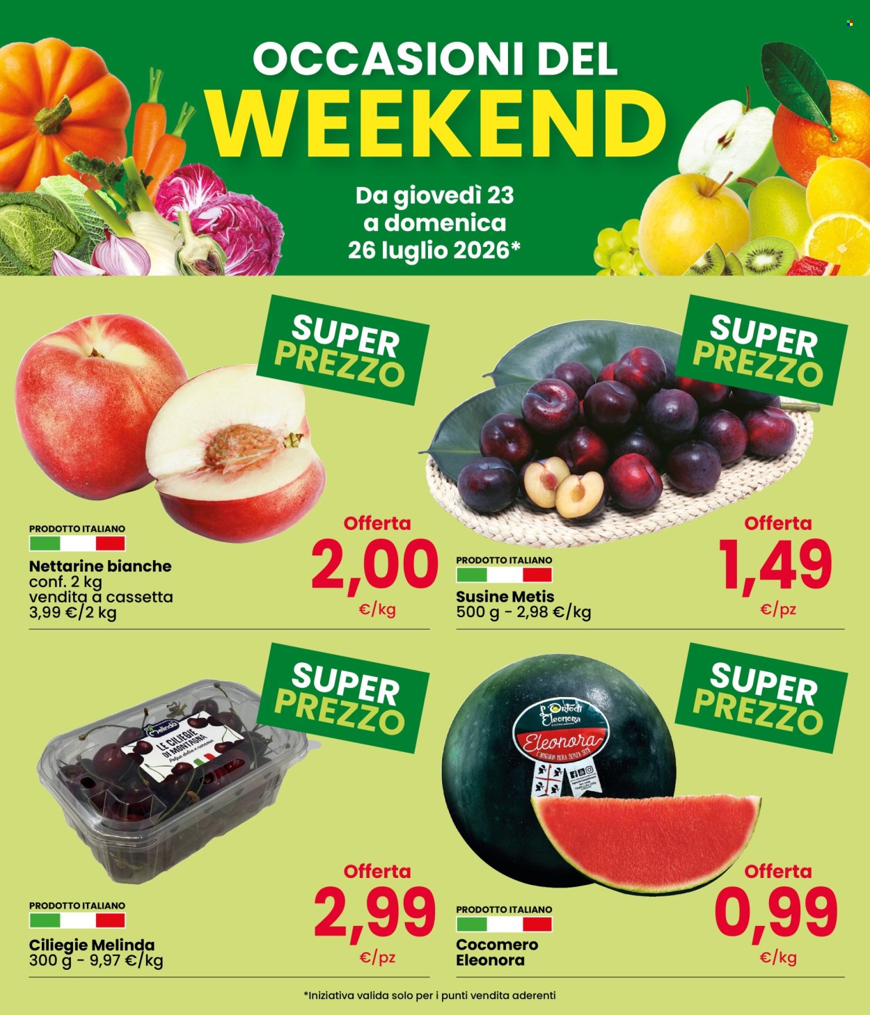 Volantino Eurospar - 23/7/2026 - 26/7/2026. Pagina 2