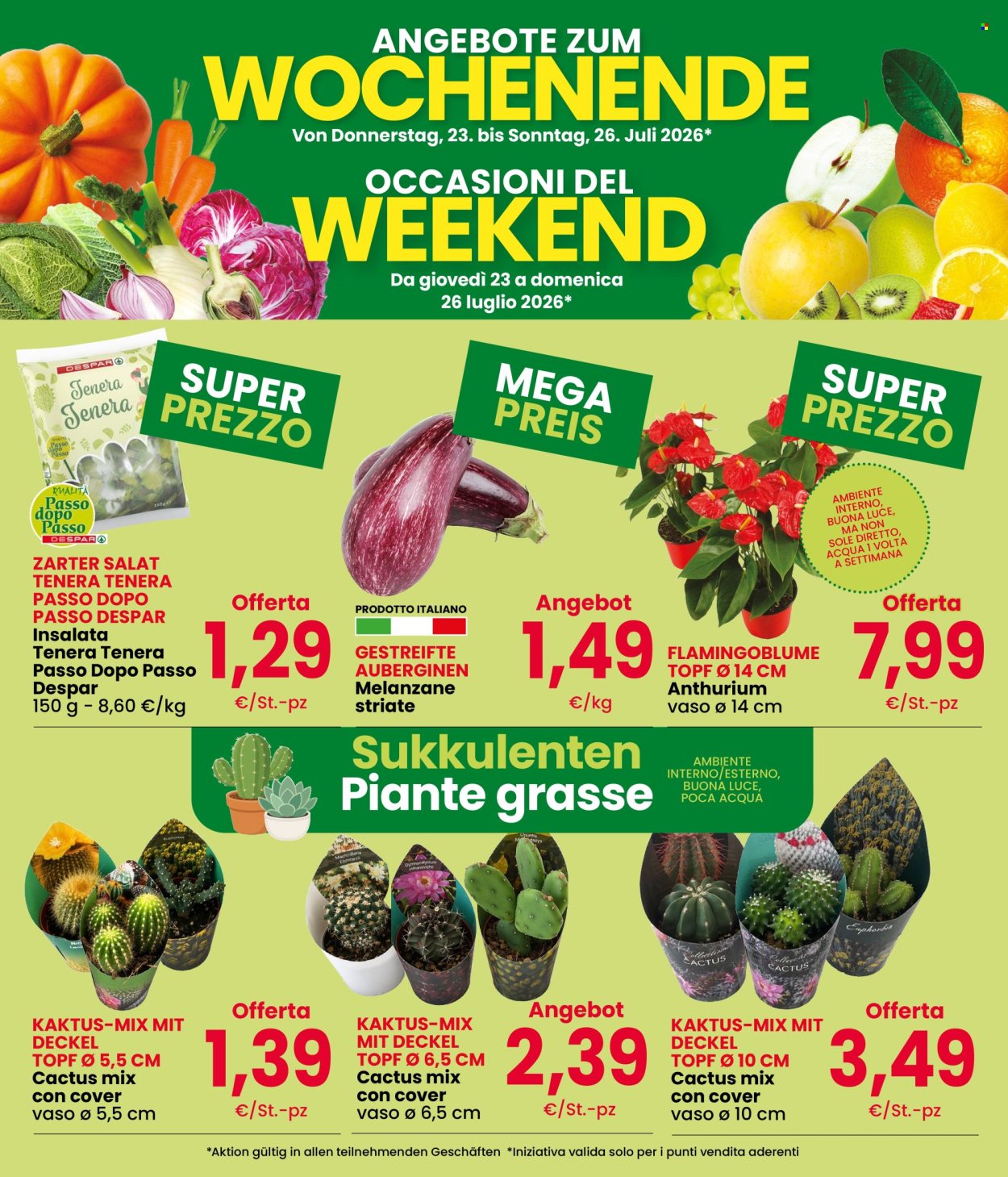 Volantino Eurospar - 23/7/2026 - 26/7/2026. Pagina 3