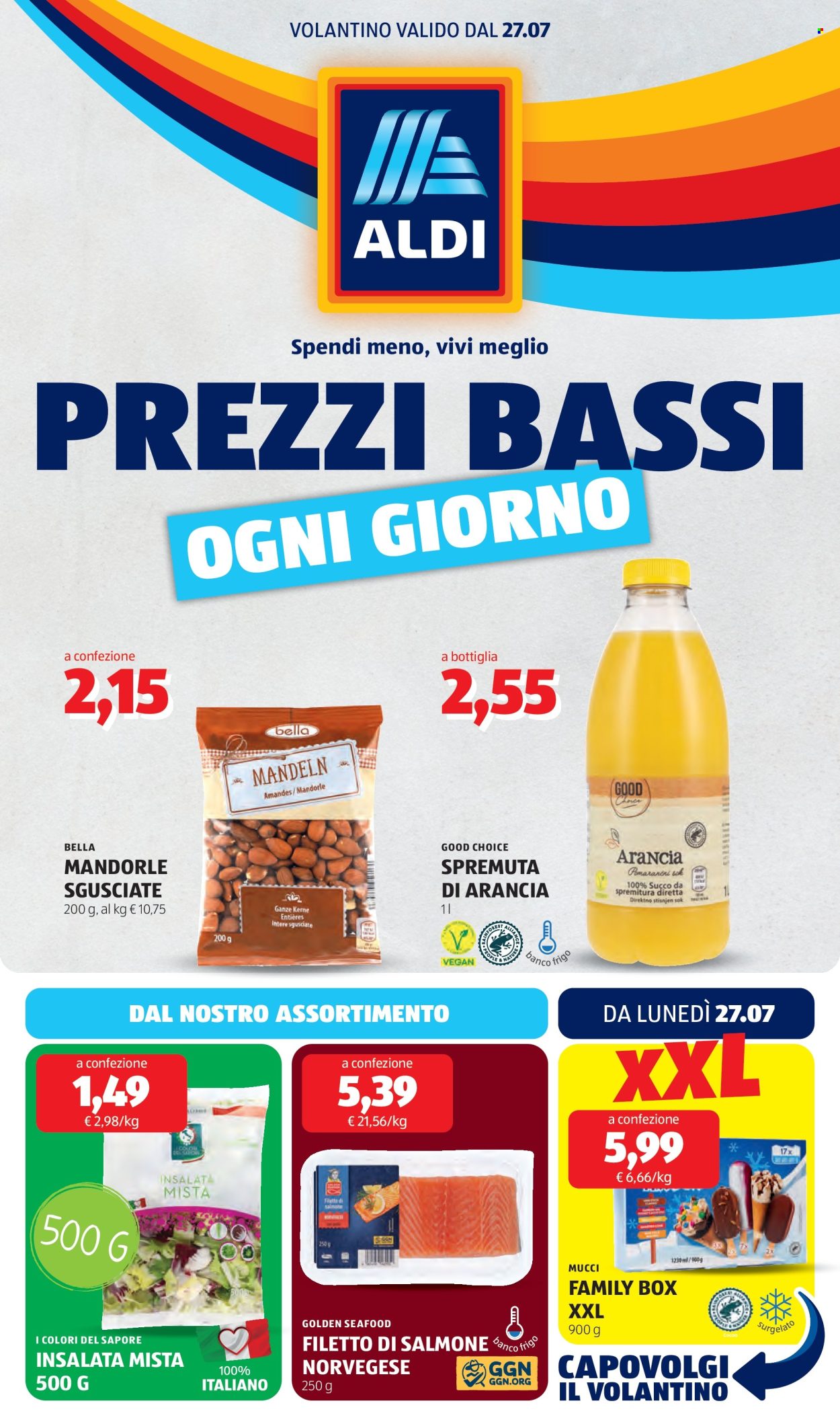 Volantino Aldi - 27/7/2026 - 2/8/2026. Pagina 1