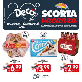 Volantino Deco - 21/7/2026 - 30/7/2026.