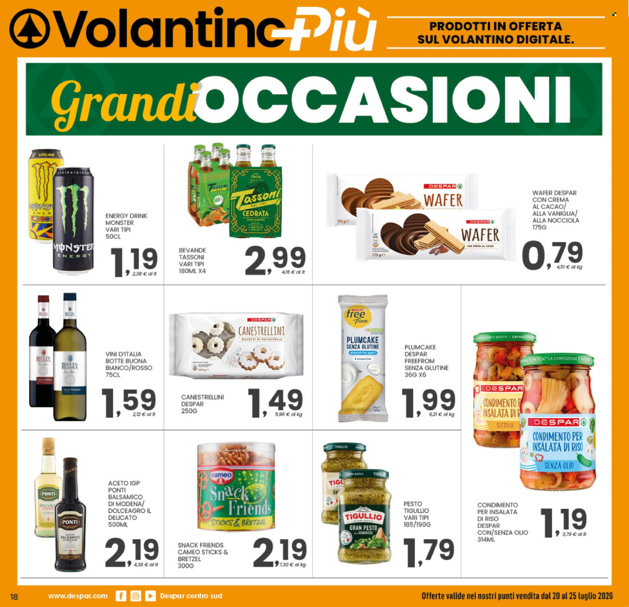 Volantino Despar - 20/7/2026 - 25/7/2026. Pagina 17