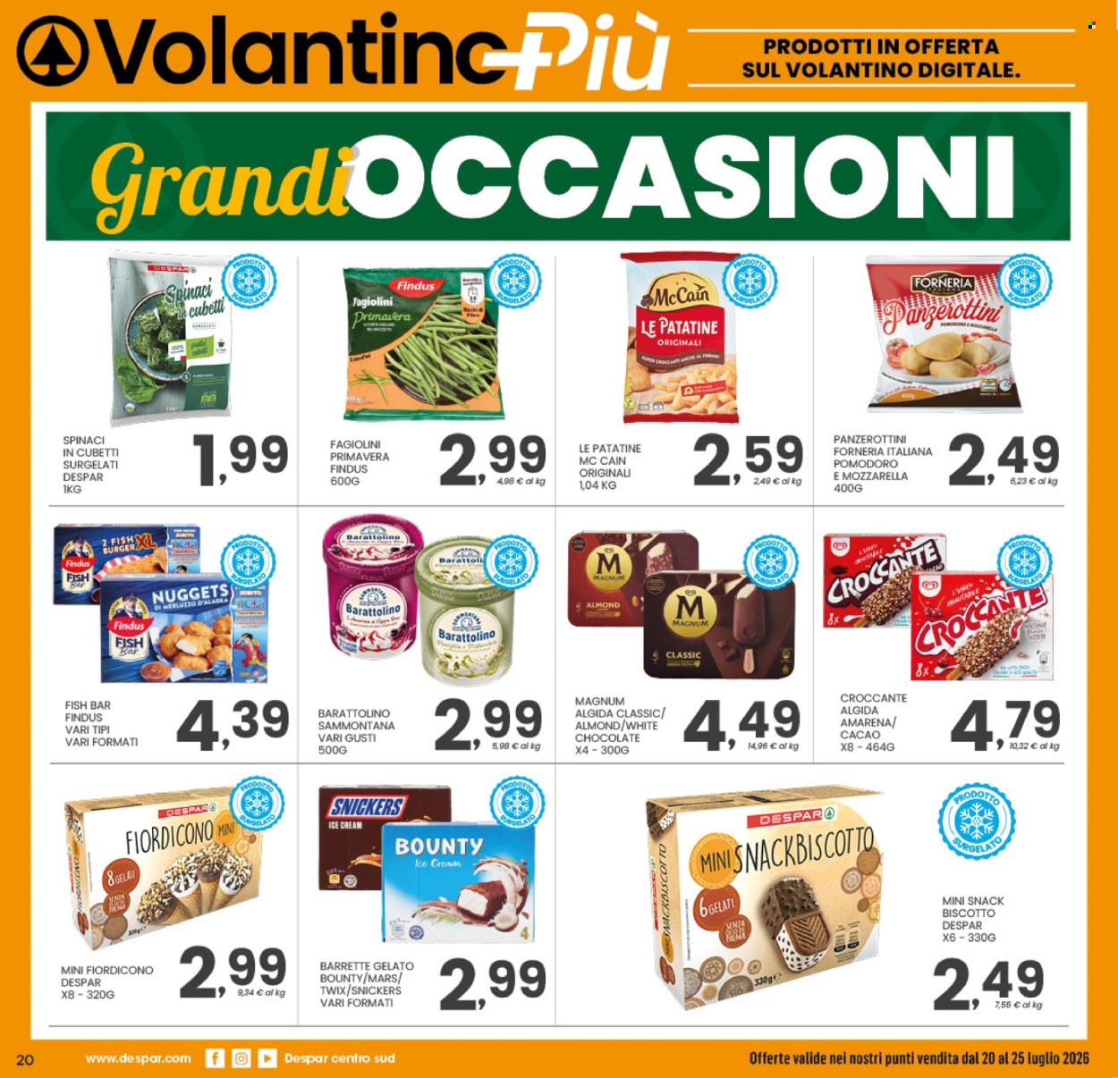 Volantino Despar - 20/7/2026 - 25/7/2026. Pagina 19