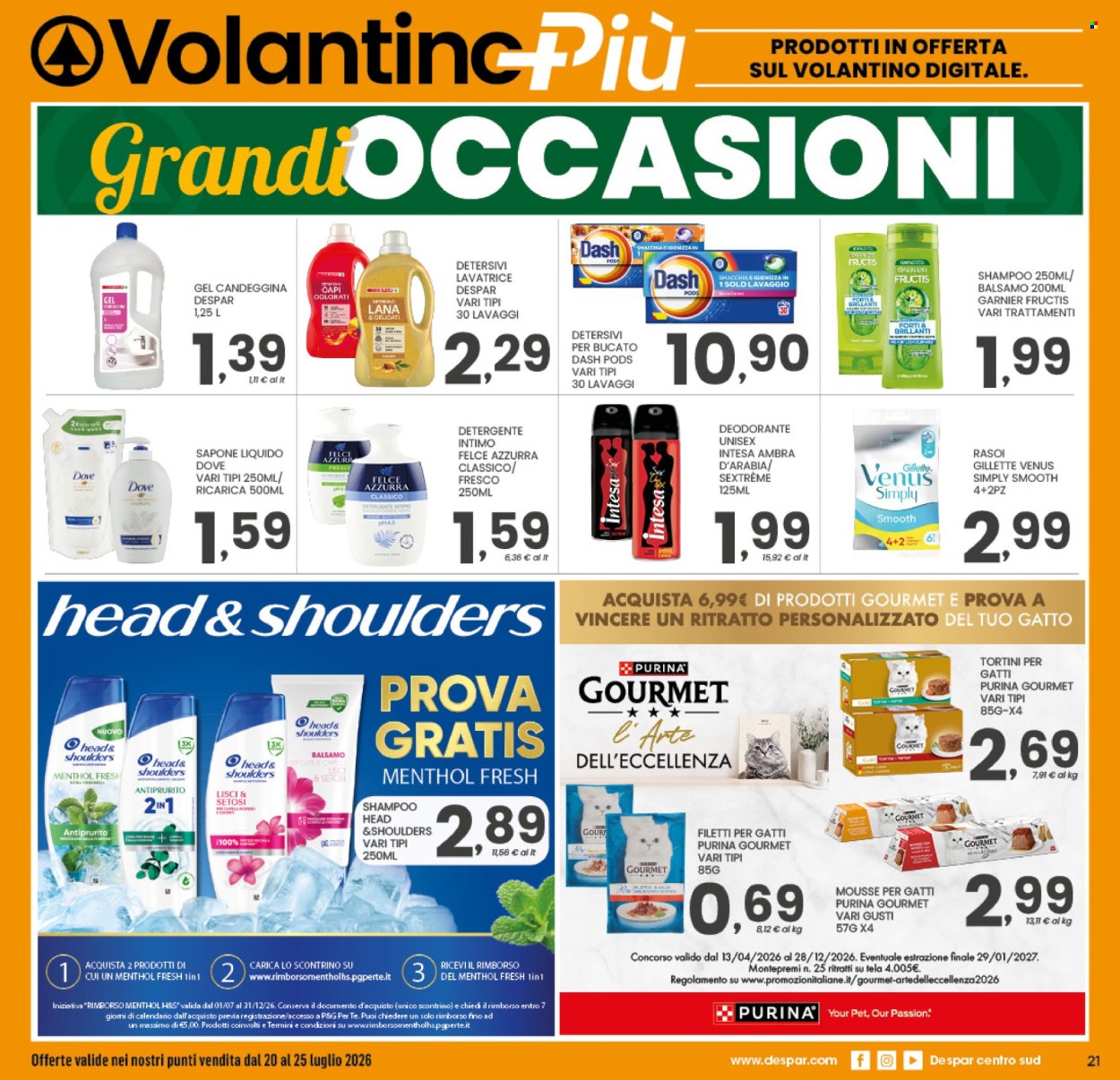 Volantino Despar - 20/7/2026 - 25/7/2026. Pagina 20
