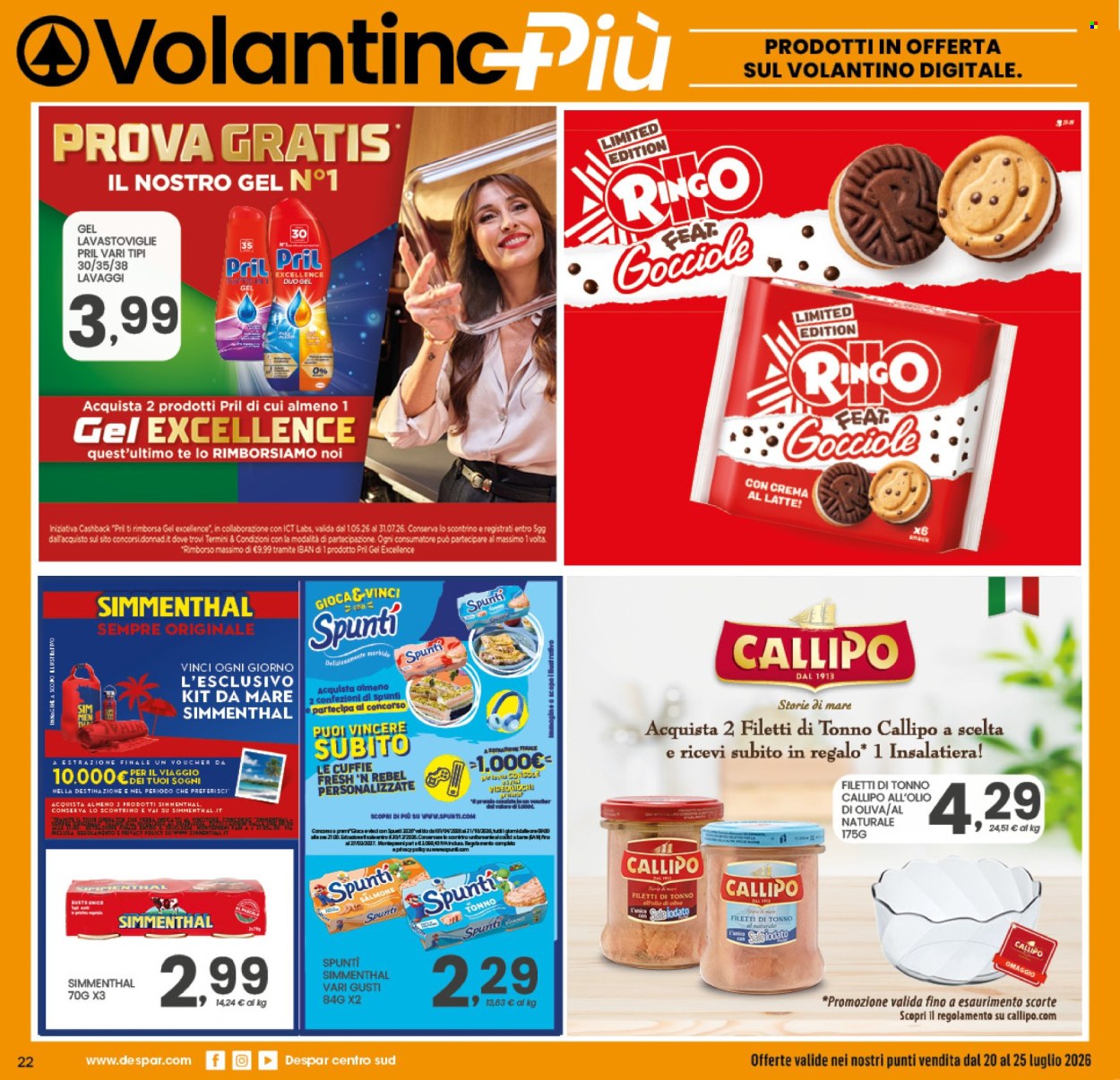 Volantino Despar - 20/7/2026 - 25/7/2026. Pagina 21