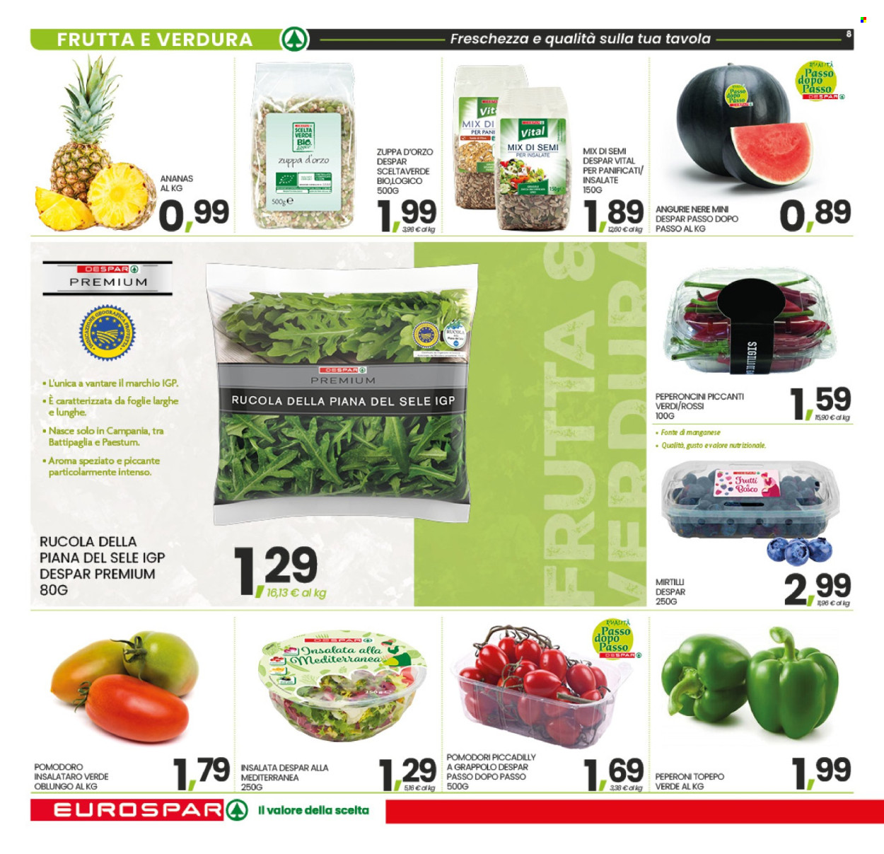 Volantino Eurospar - 20/7/2026 - 25/7/2026. Pagina 8
