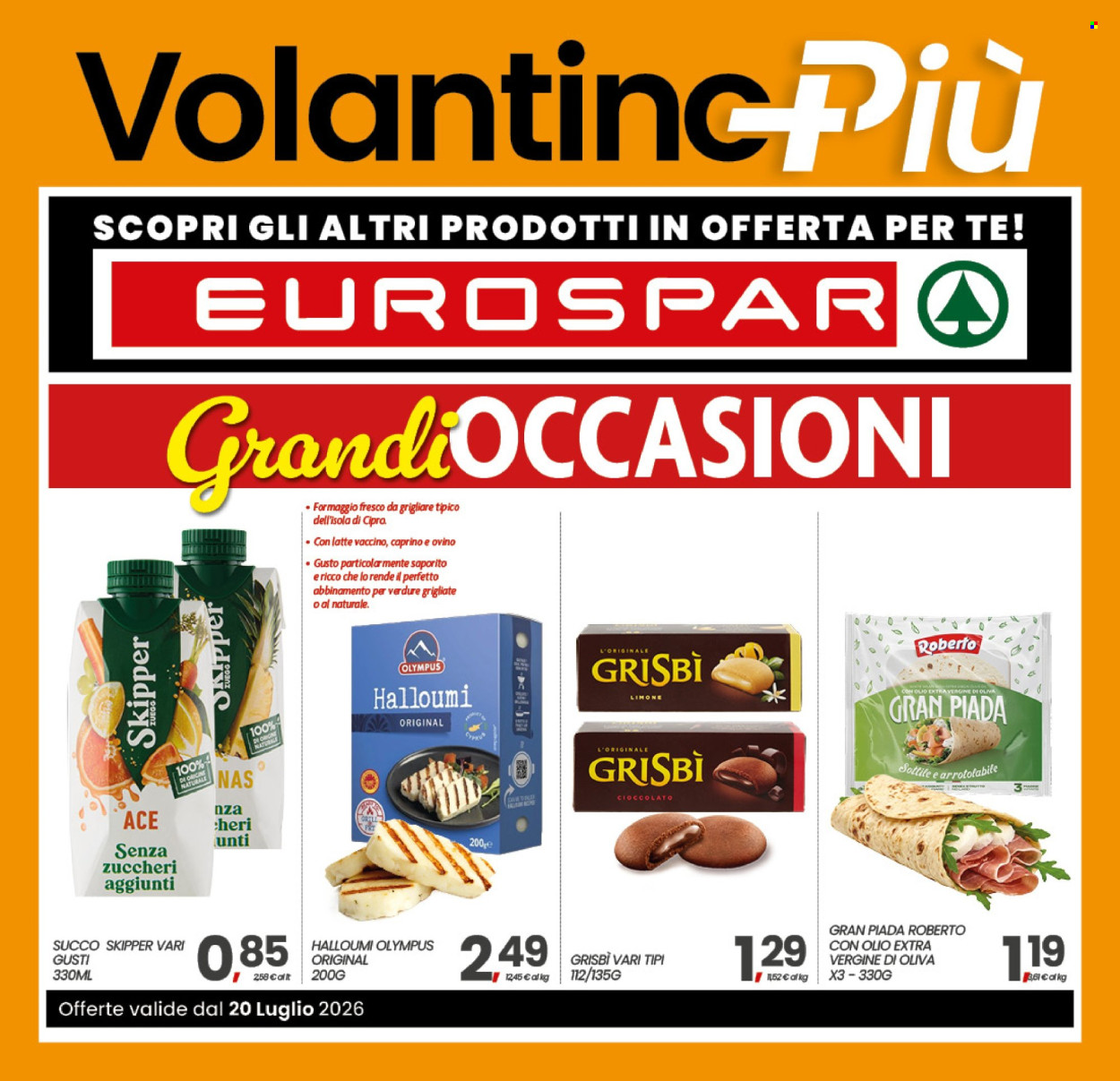 Volantino Eurospar - 20/7/2026 - 25/7/2026. Pagina 17