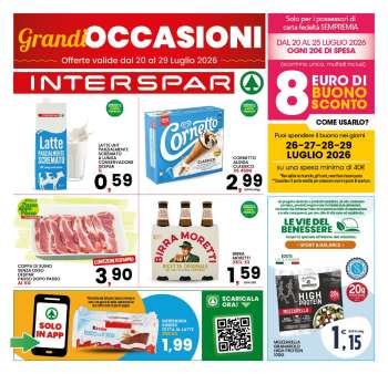 Volantino Interspar - 20/7/2026 - 29/7/2026.