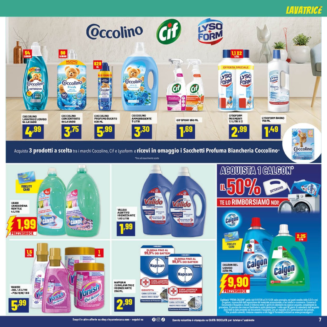 Volantino Risparmio Casa - 22/7/2026 - 9/8/2026. Pagina 7