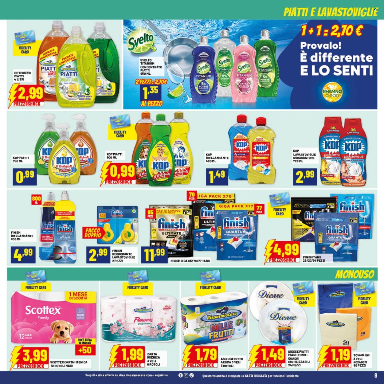 Volantino Risparmio Casa - 22/7/2026 - 9/8/2026. Pagina 9